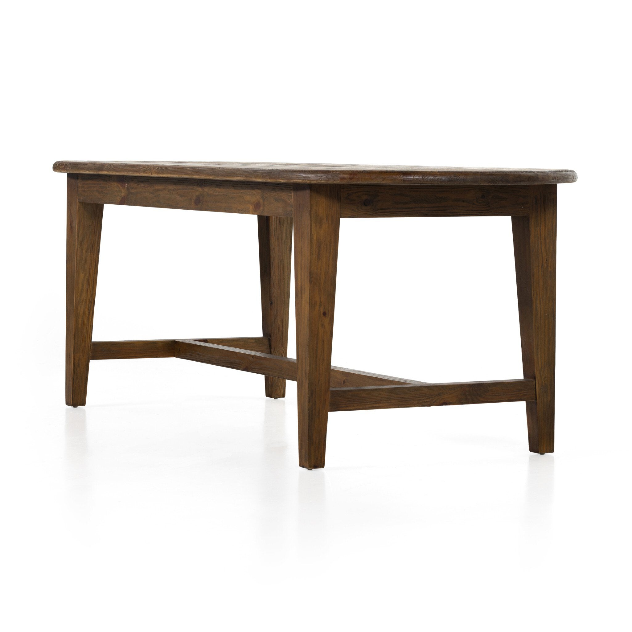 Four Hands Alfie Dining Table — Waxed Pine-Honey Pine