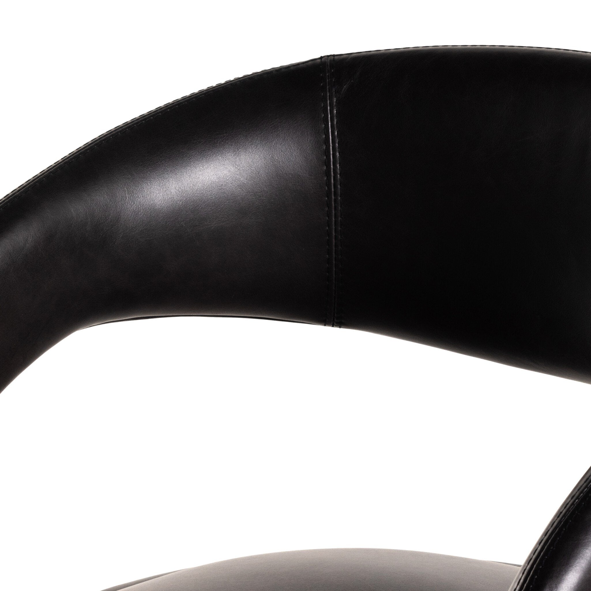 Four Hands Hawkins Bar + Counter Stool — Sonoma Black-Gunmetal-Bar
