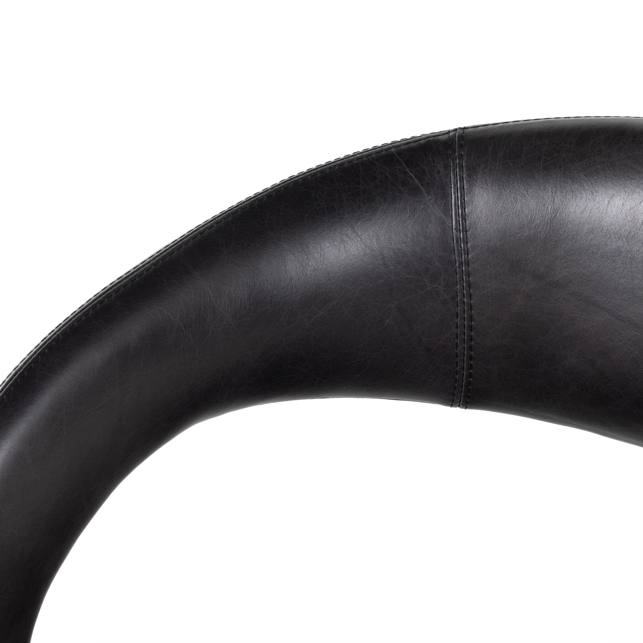 Four Hands Hawkins Bar + Counter Stool — Sonoma Black-Gunmetal-Counter