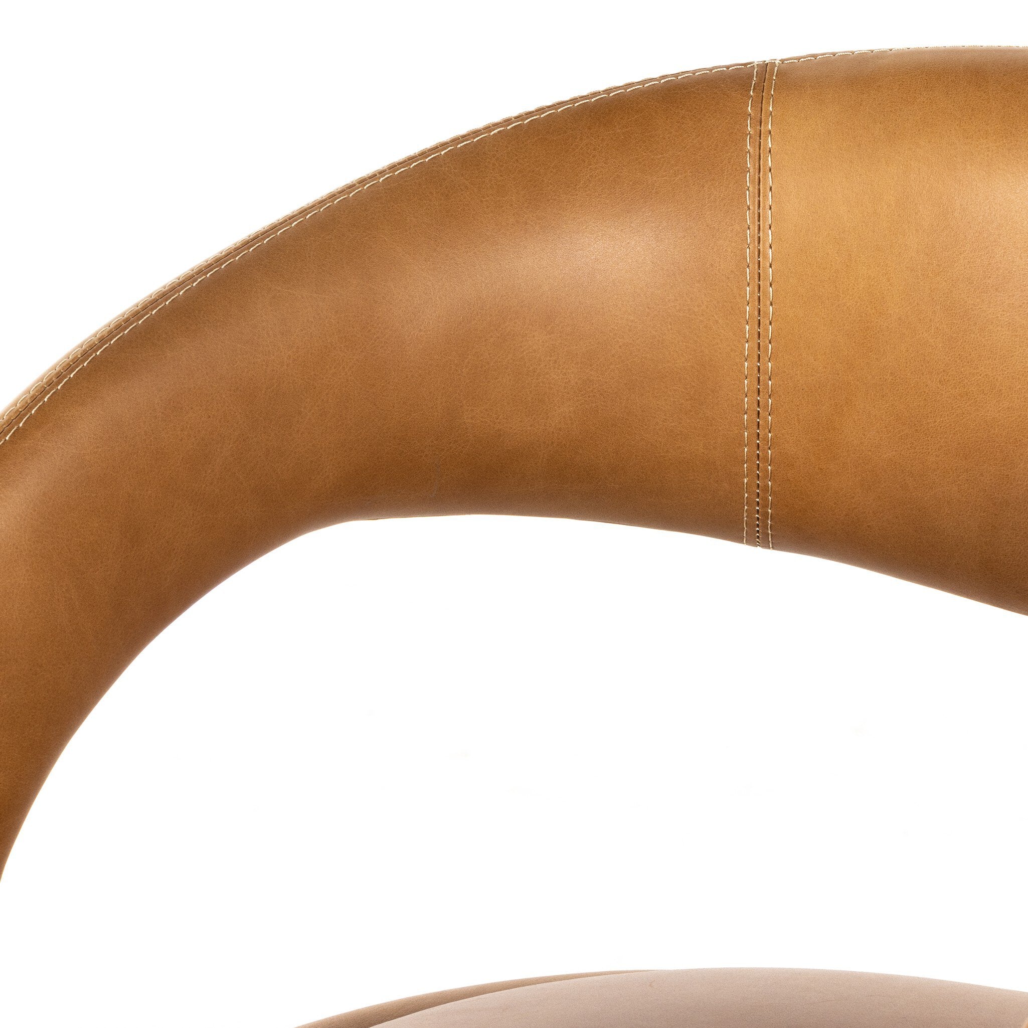 Four Hands Hawkins Bar + Counter Stool — Sonoma Butterscotch-Gunmetal-Counter
