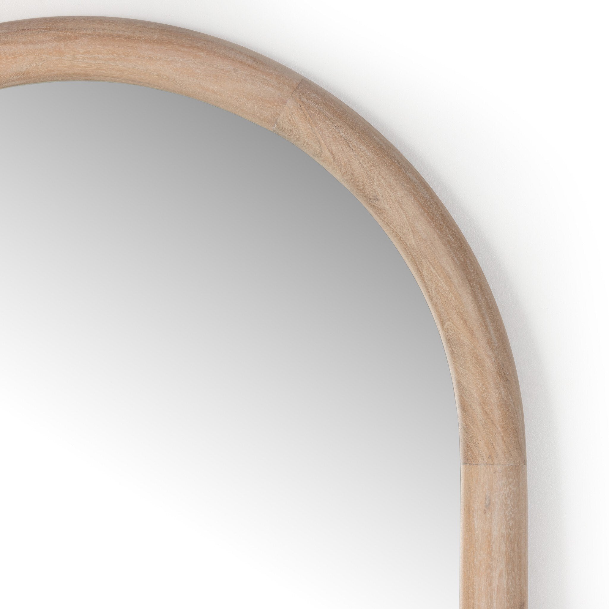 Four Hands Gulliver Floor Mirror — Whitewash Acacia