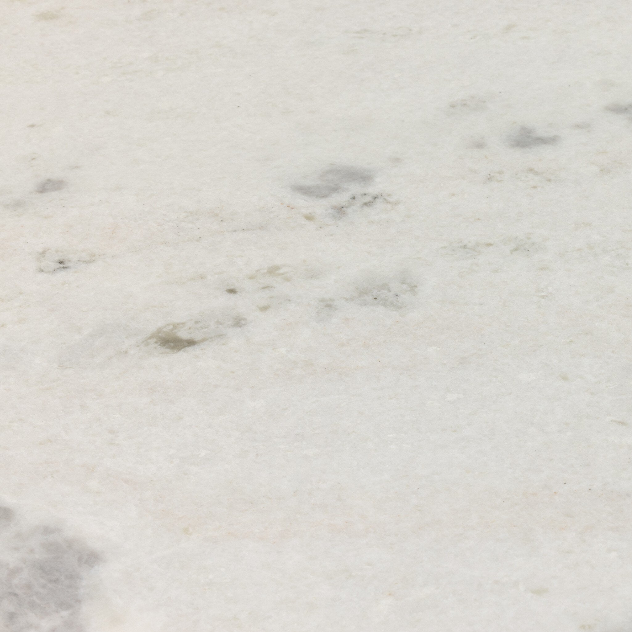 Four Hands Lucy Round Dining Table — Carbon Wash-White Marble