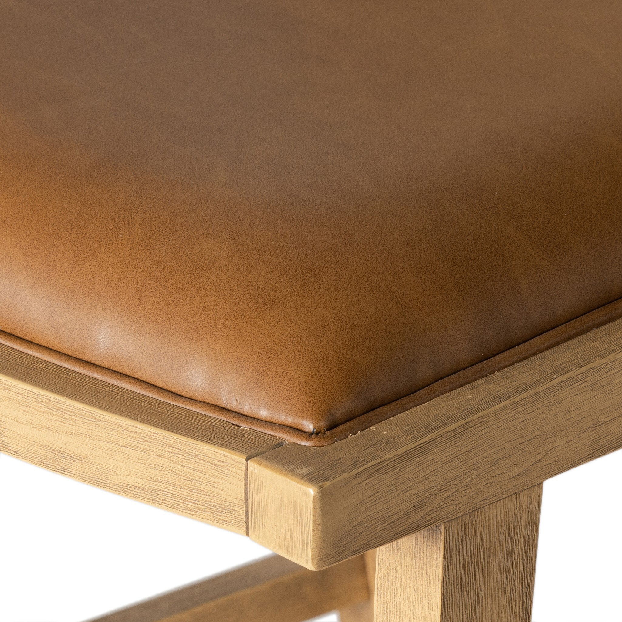 Four Hands Sage Bar + Counter Stool — Sierra Butterscotch-Natural Beech-Natural Cane-Counter