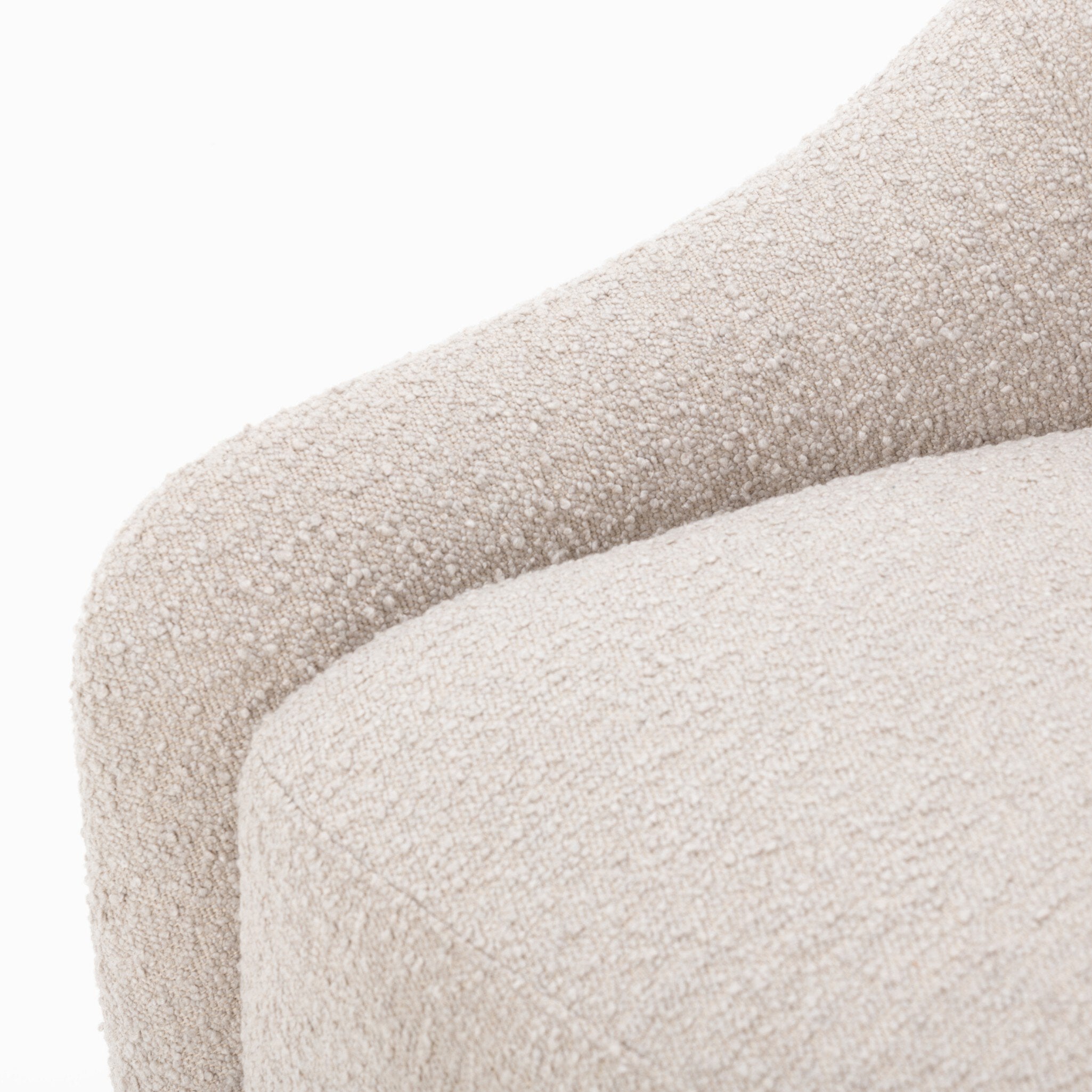 Four Hands Levi Swivel Chair — Knoll Sand