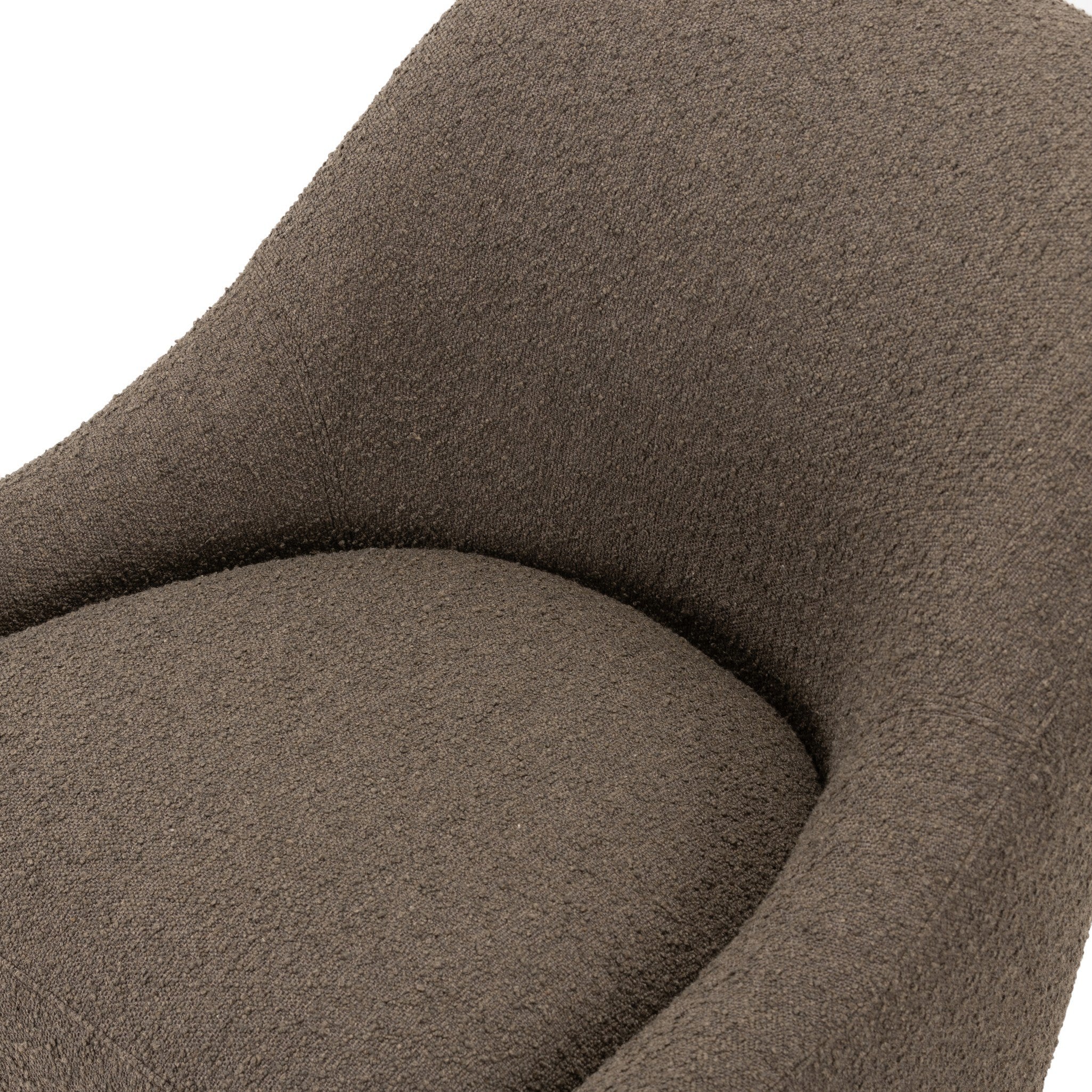 Four Hands Levi Swivel Chair — Knoll Clay