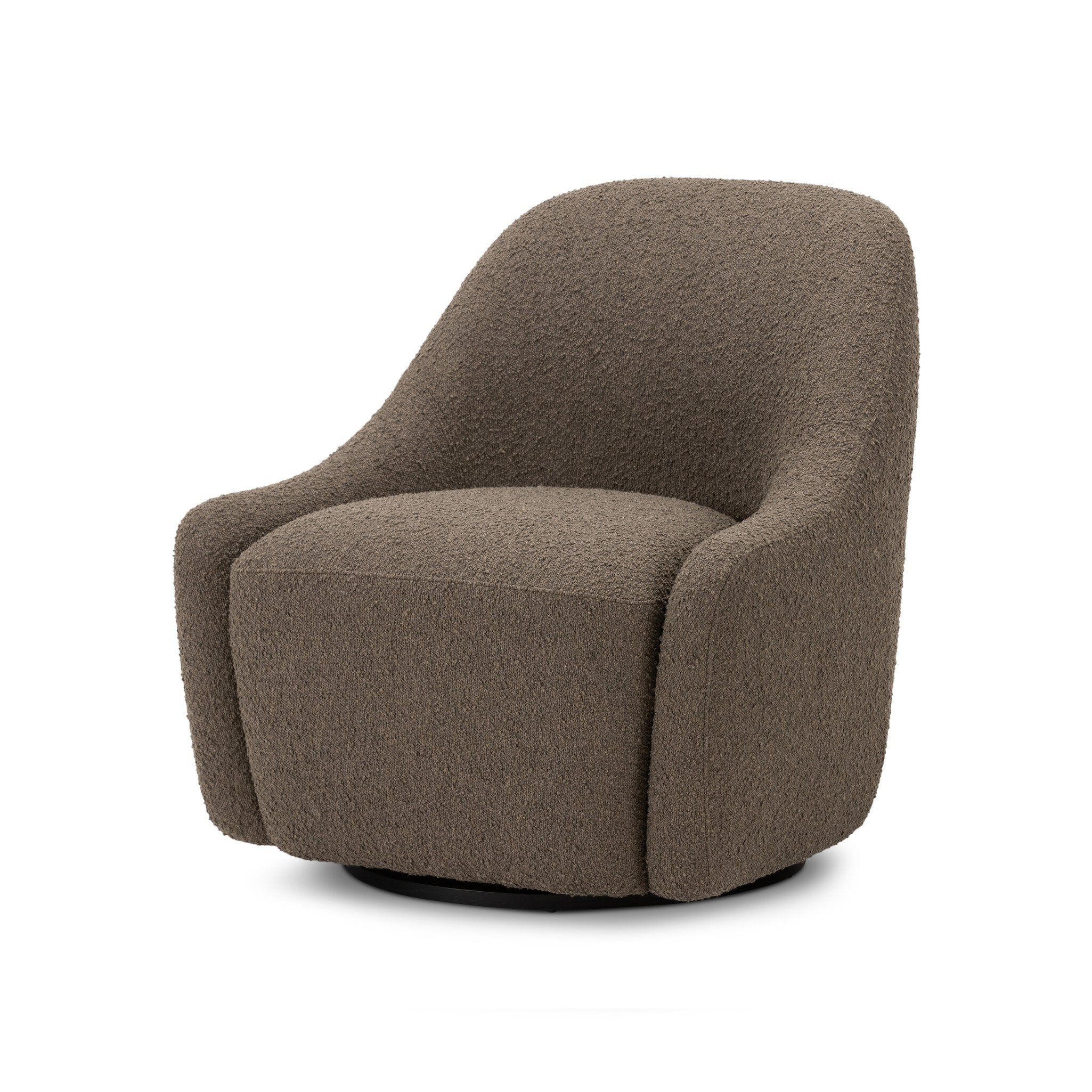 Four Hands Levi Swivel Chair — Knoll Clay