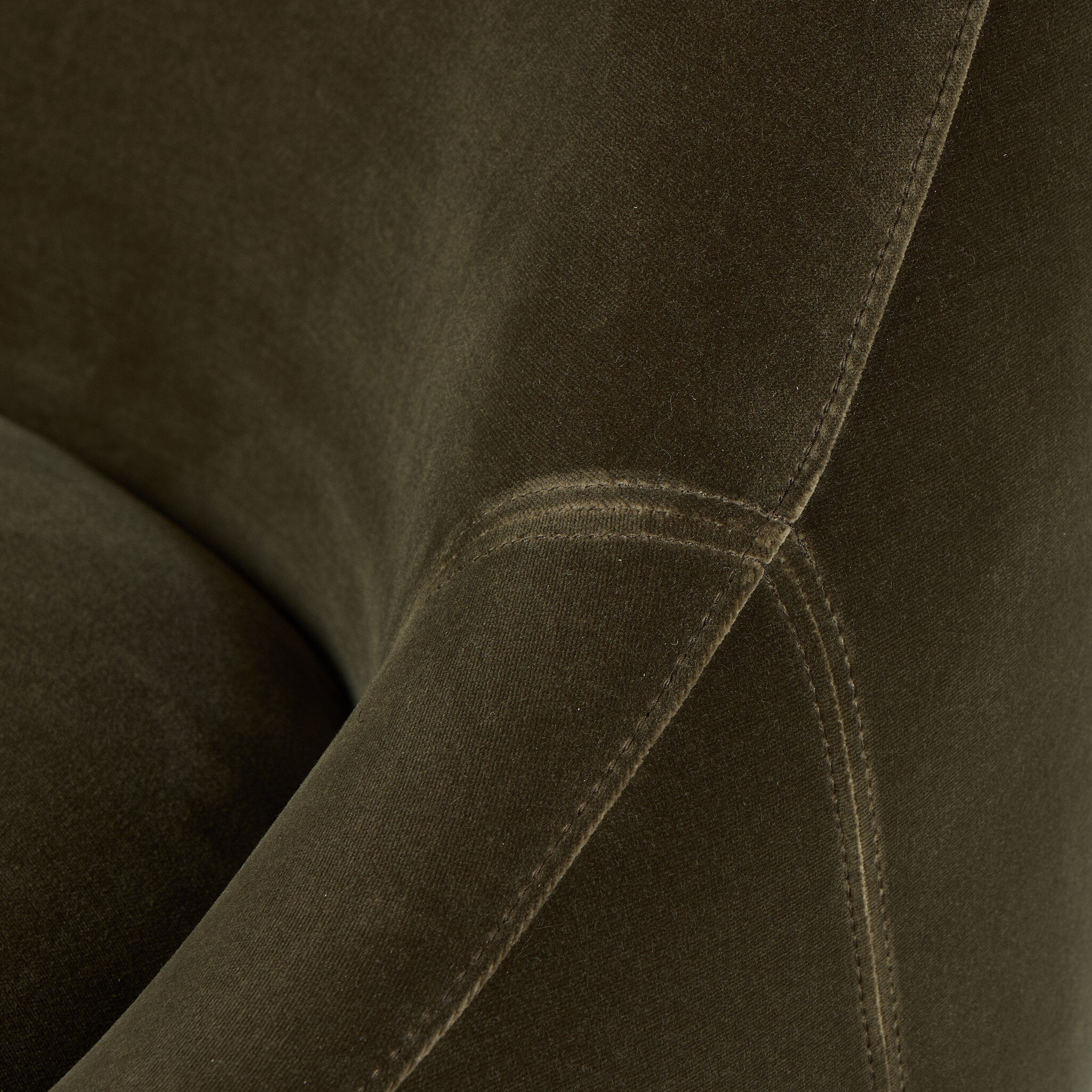 Four Hands Levi Swivel Chair — Surrey Olive