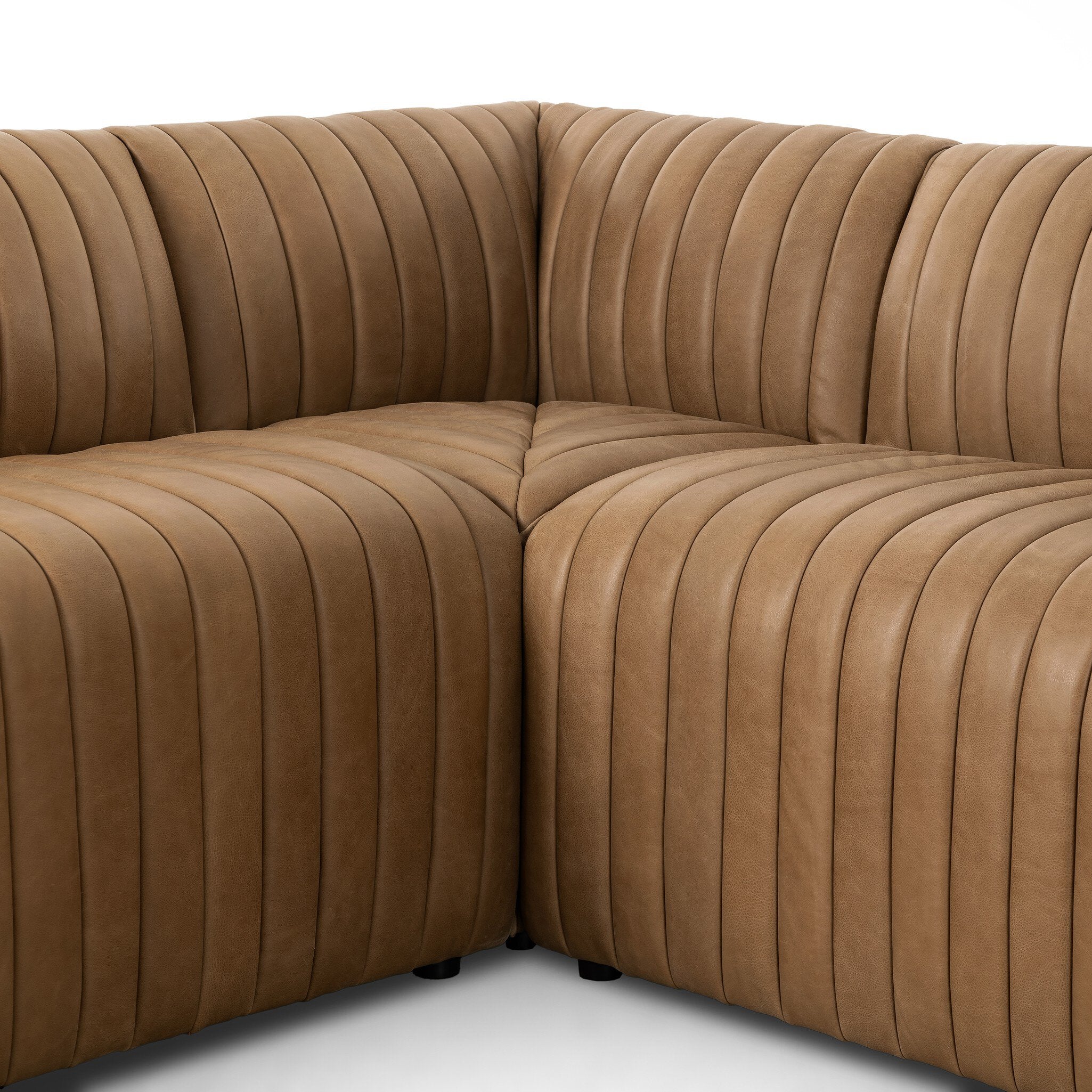Four Hands Augustine Dining Banquette, L-Shape — Palermo Drift