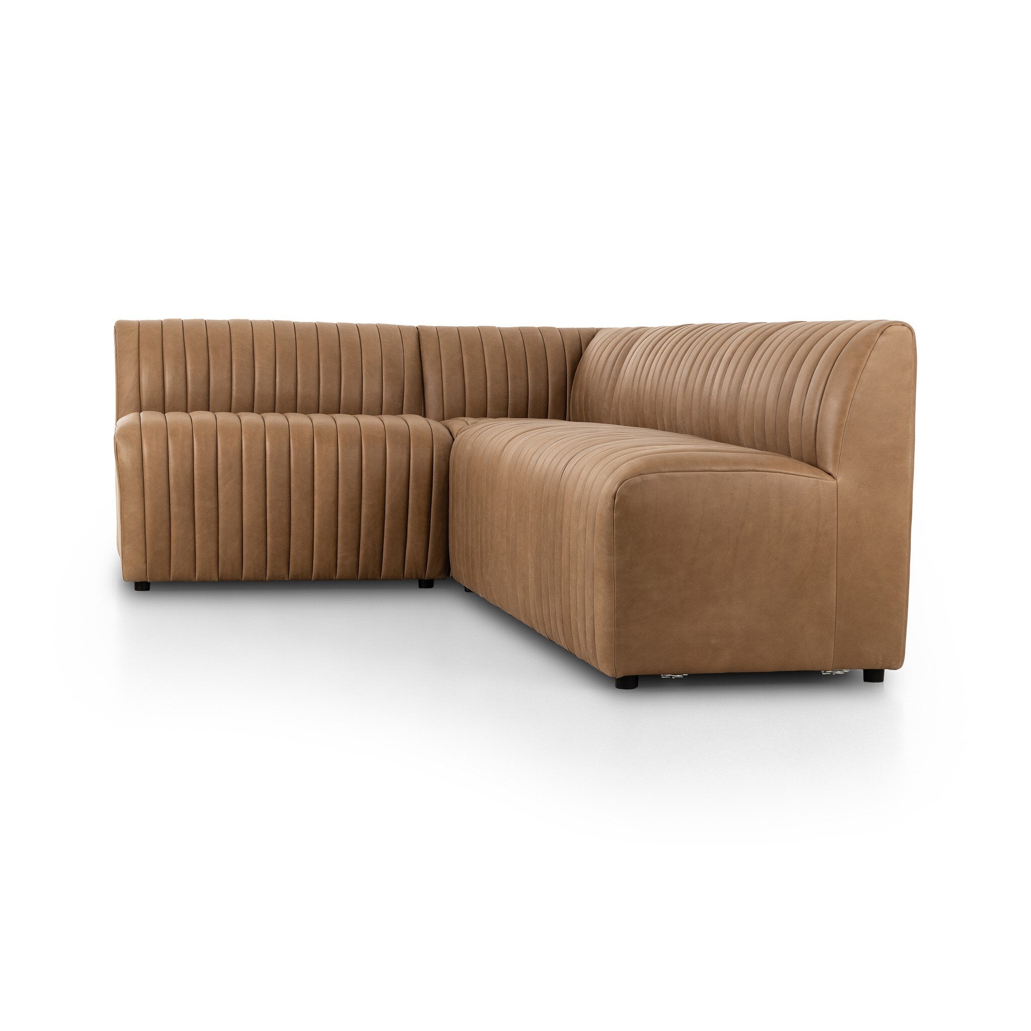 Four Hands Augustine Dining Banquette, L-Shape — Palermo Drift