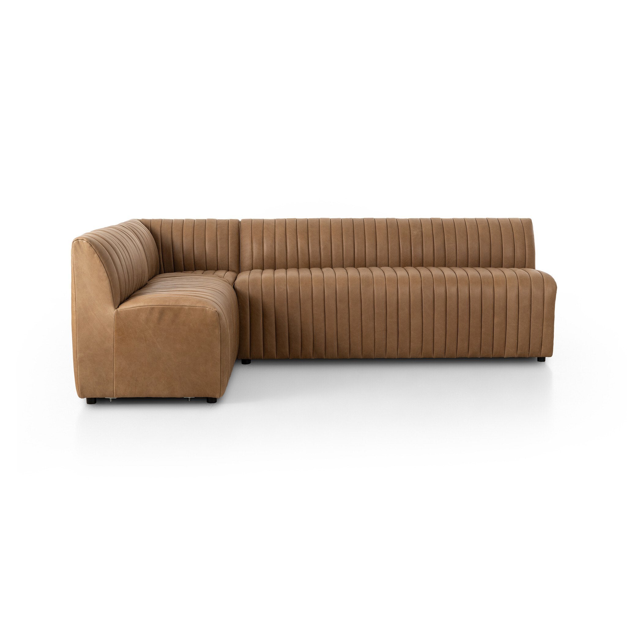 Four Hands Augustine Dining Banquette, L-Shape — Palermo Drift
