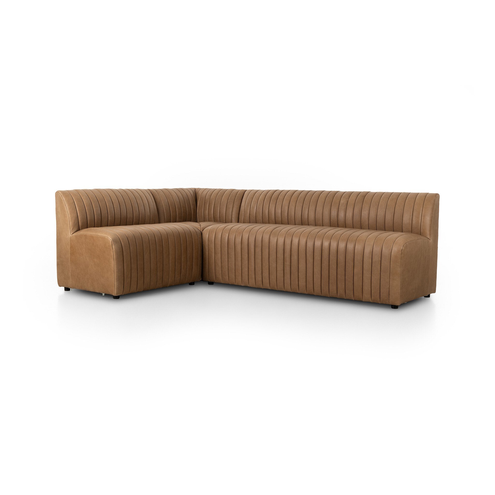 Four Hands Augustine Dining Banquette, L-Shape — Palermo Drift