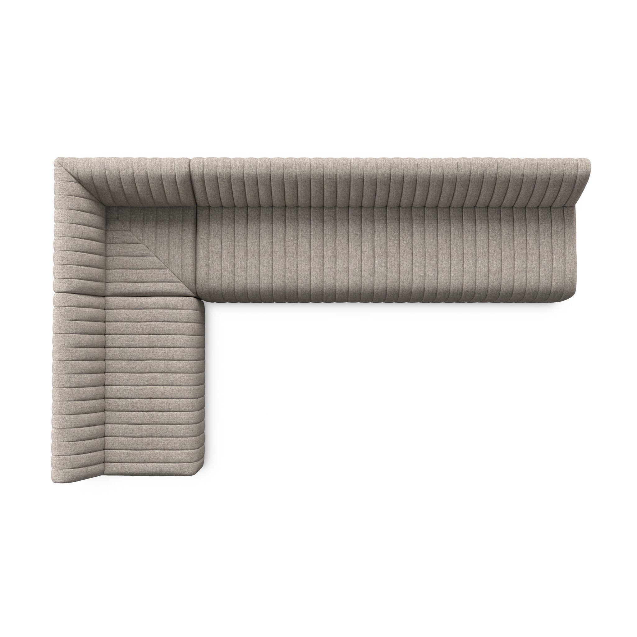 Four Hands Augustine Dining Banquette, L-Shape — Orly Natural