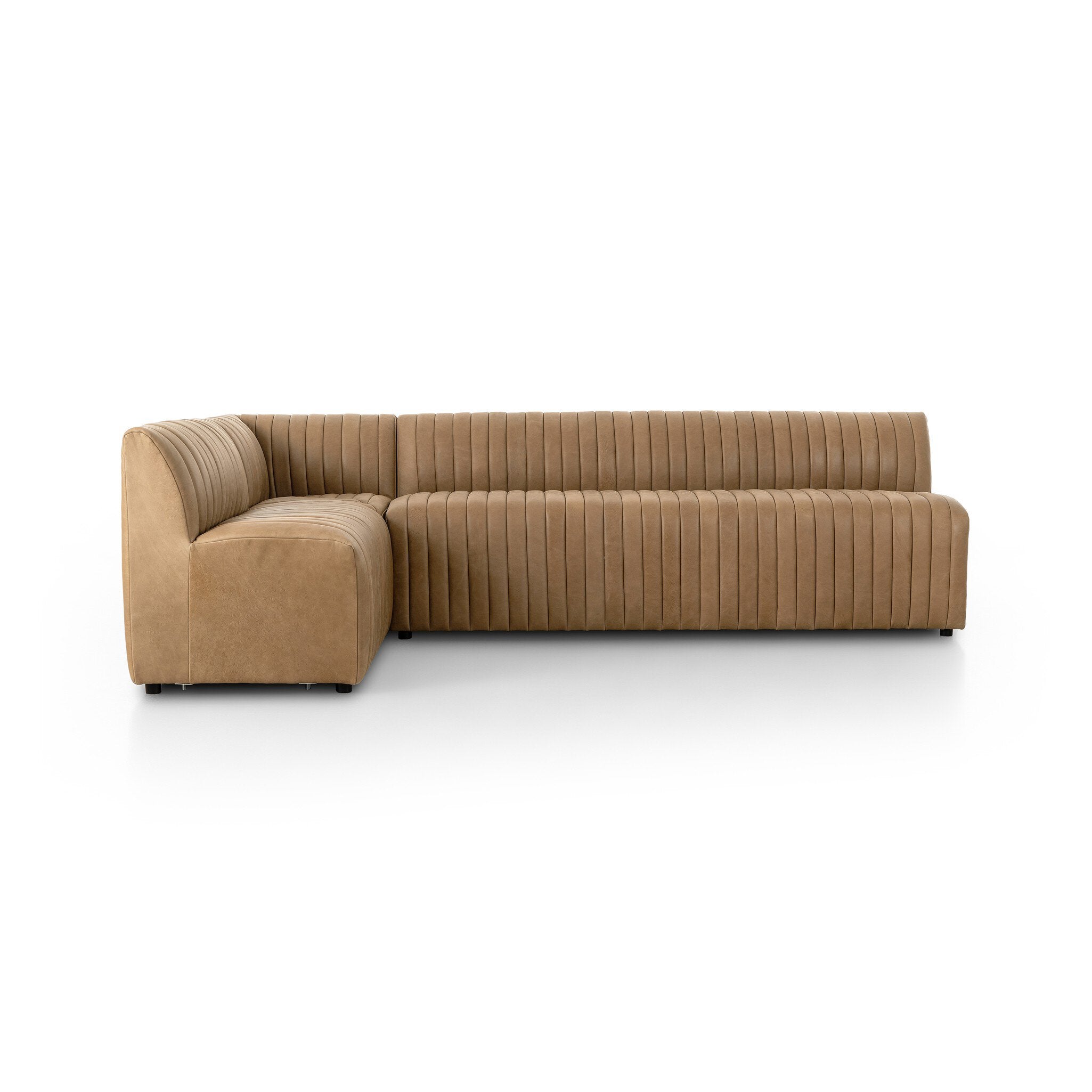 Four Hands Augustine Dining Banquette, L-Shape — Palermo Drift
