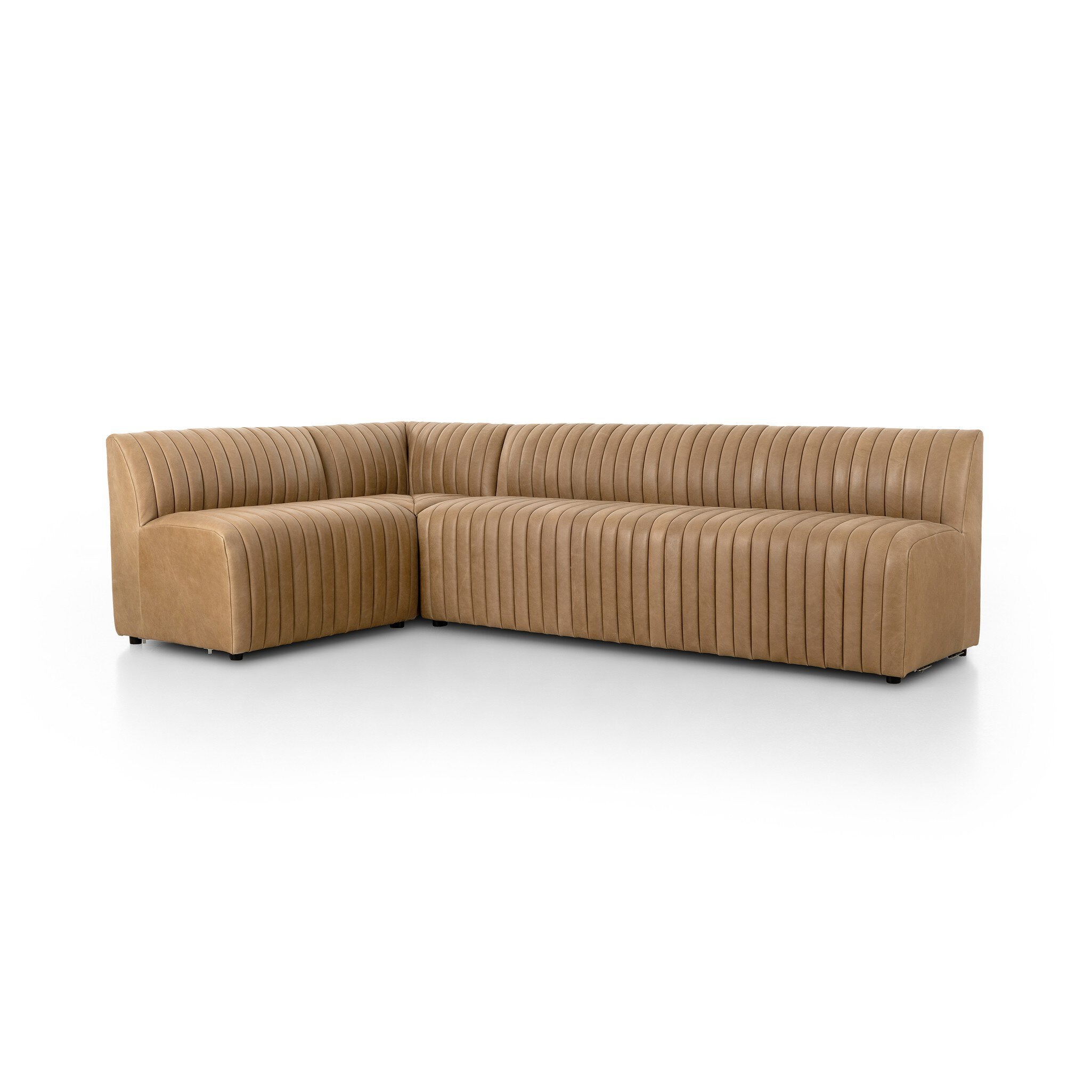 Four Hands Augustine Dining Banquette, L-Shape — Palermo Drift