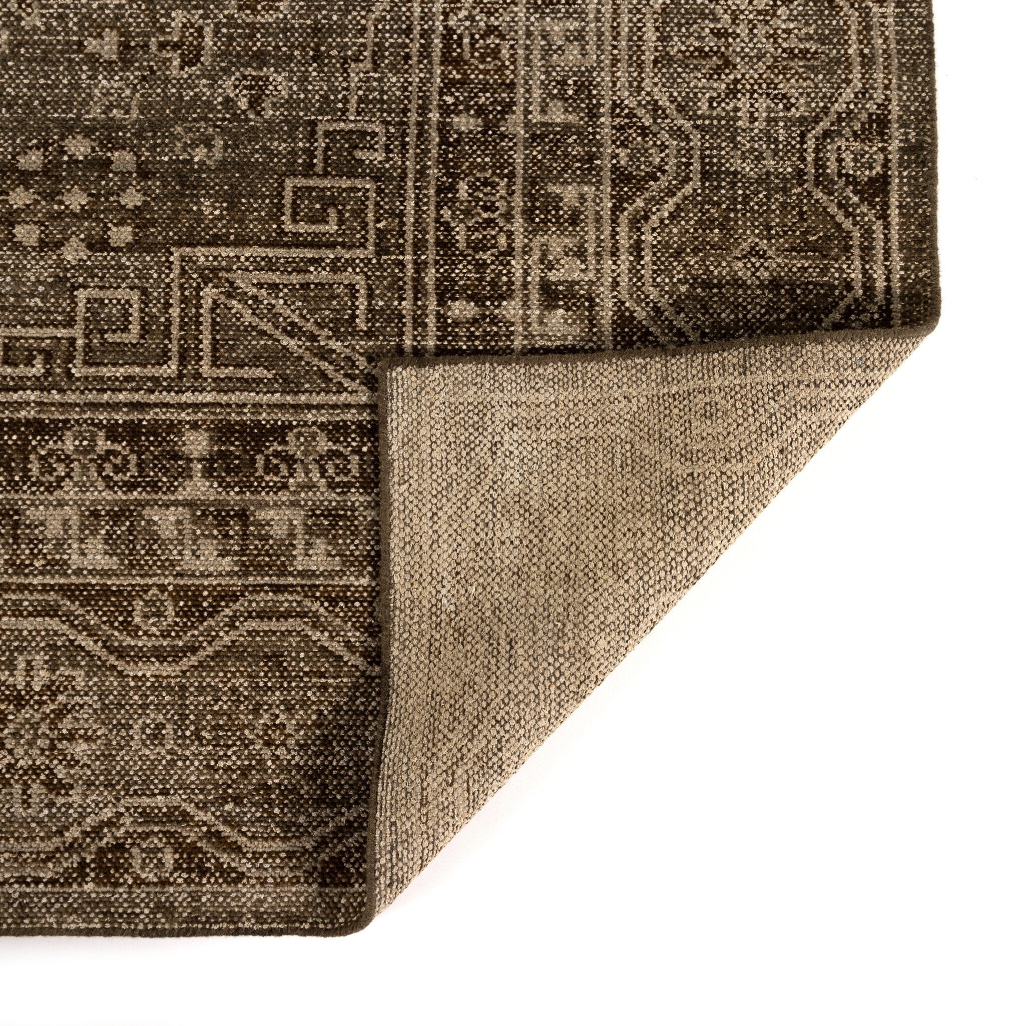 Four Hands Cortona Hand Knotted Rug — Cortona Olive-12'x15'
