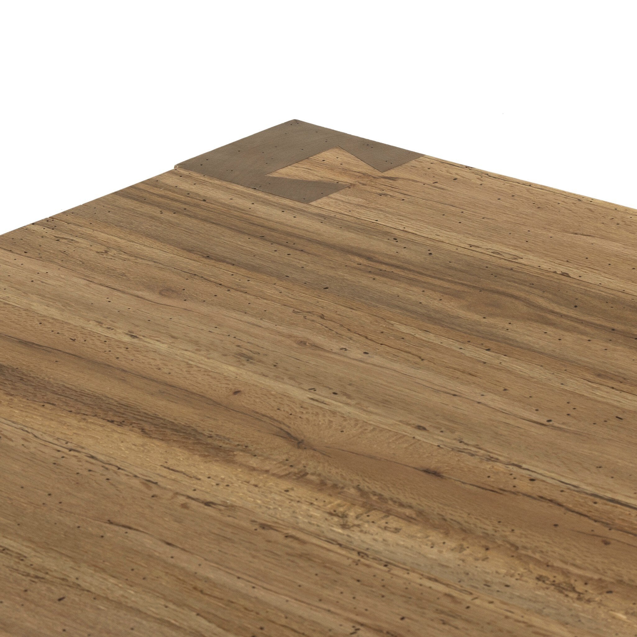 Four Hands Abaso Coffee Table — Rustic Wormwood Oak