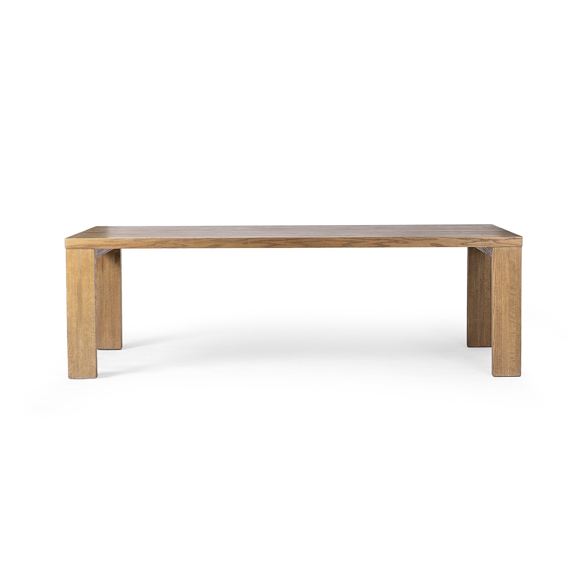 Four Hands Millie Dining Table — Drifted Oak Solid-Drifted Oak Veneer