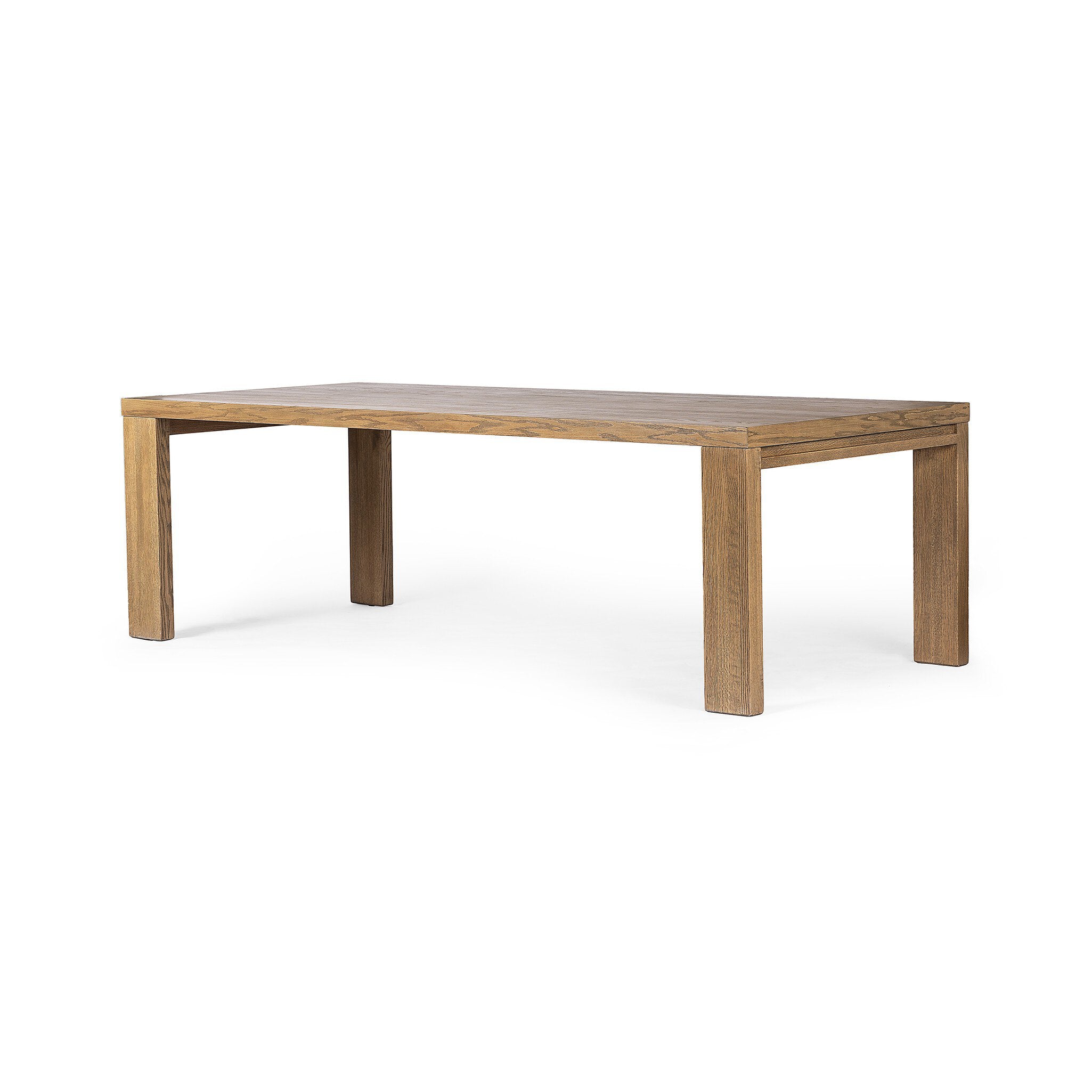 Four Hands Millie Dining Table — Drifted Oak Solid-Drifted Oak Veneer