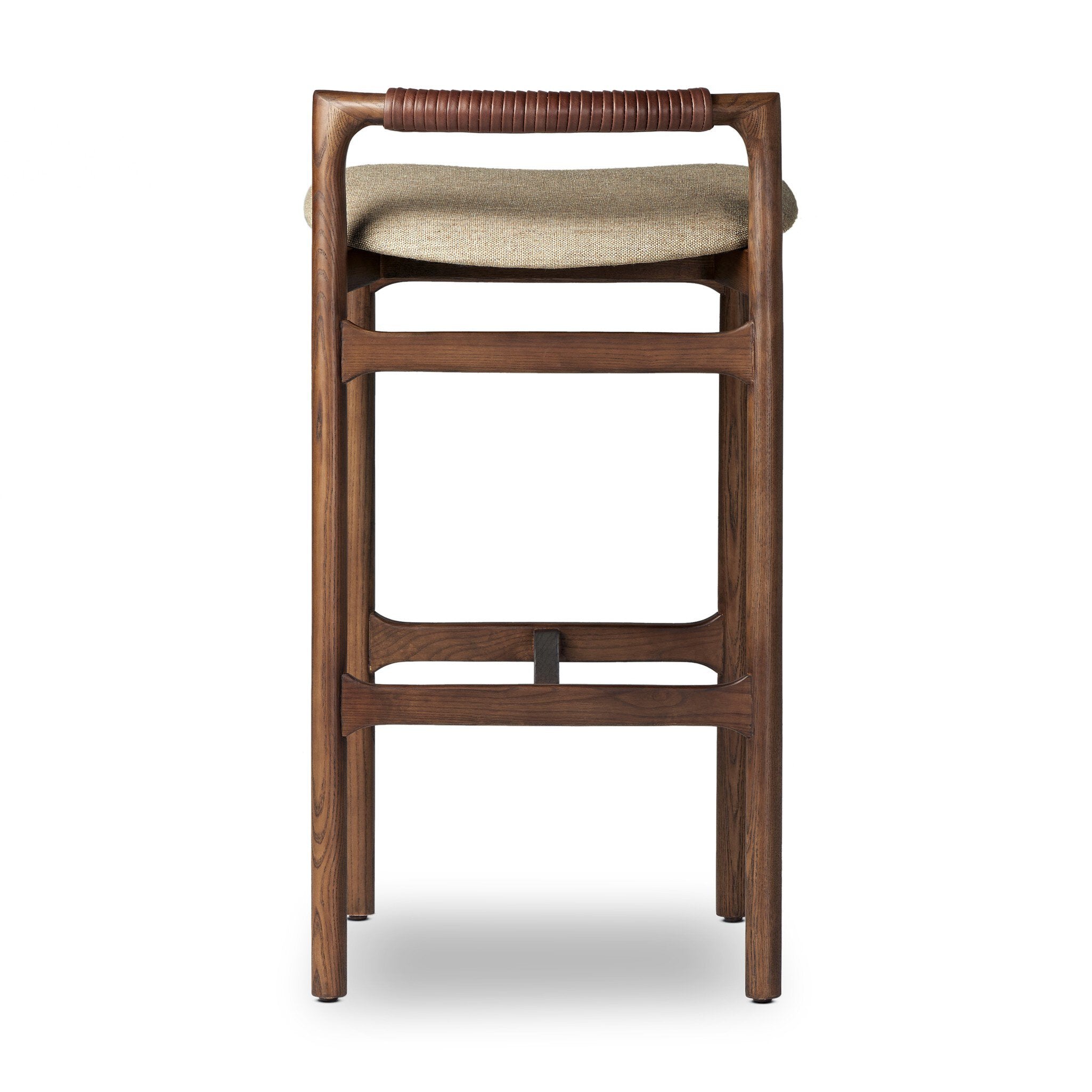 Four Hands Baden Bar + Counter Stool — Alcala Wheat-Sienna Brown-Sonoma Coco-Bar