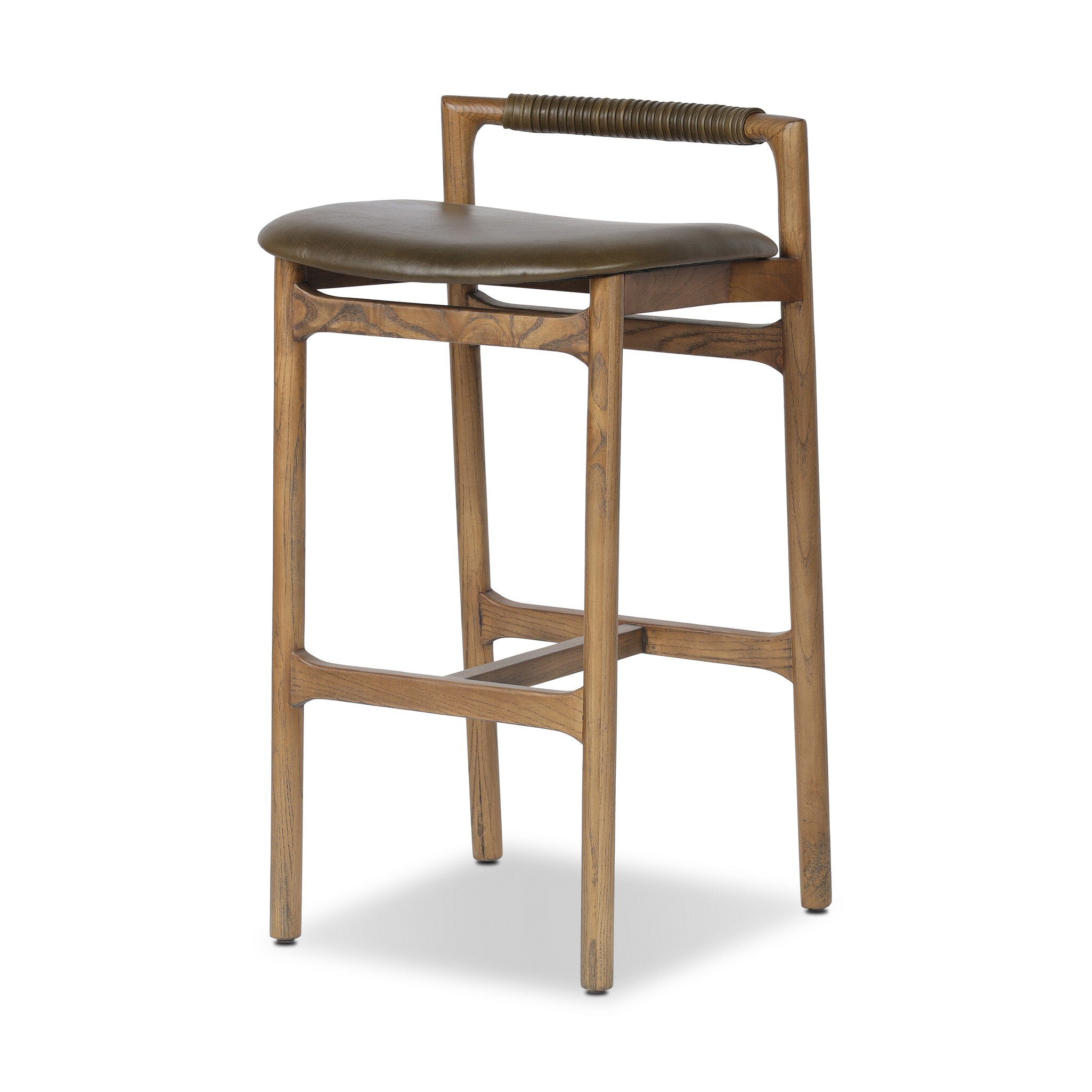 Four Hands Baden Bar + Counter Stool — Dulane Moss-Toasted Nettlewood-Bar