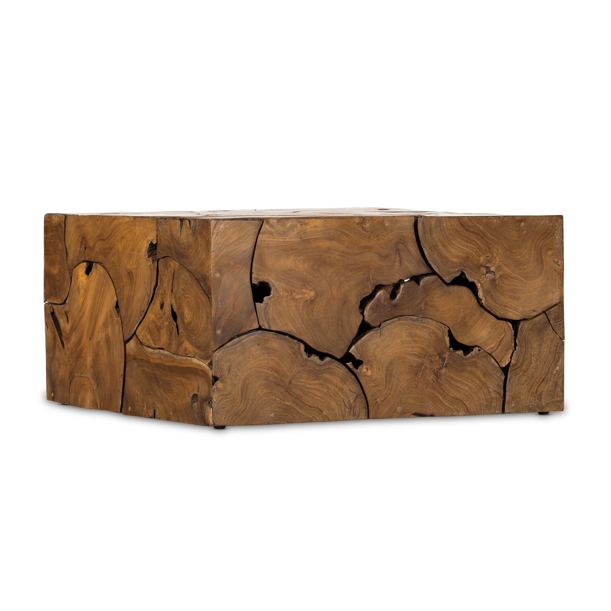 Four Hands Tomlin Outdoor Bunching Table — Teak Root