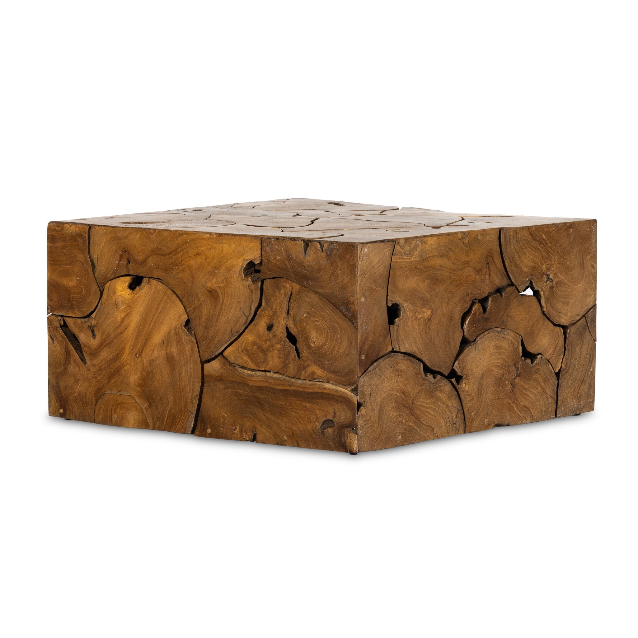 Four Hands Tomlin Outdoor Bunching Table — Teak Root