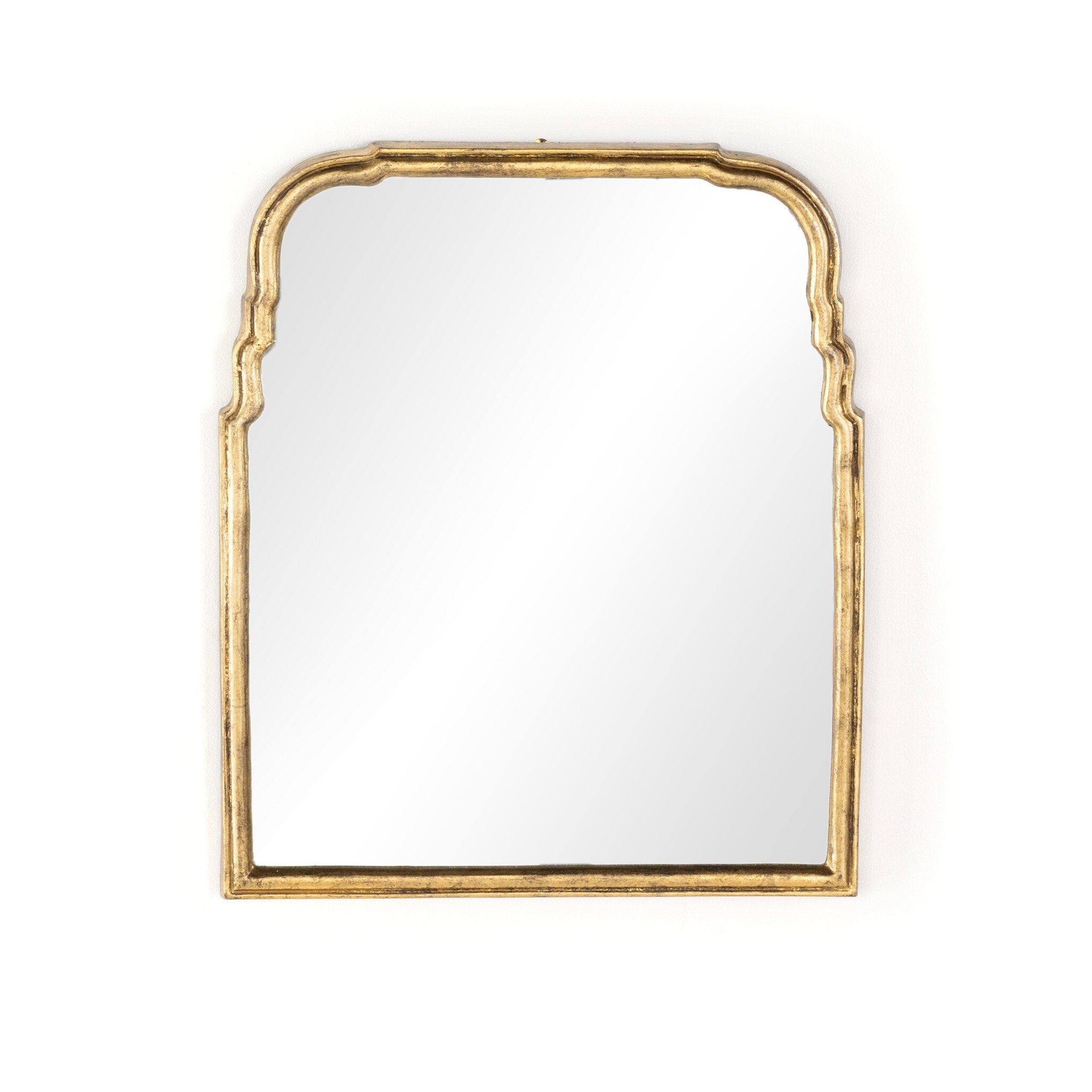 Four Hands Loire Mirror — Antiqued Gold Leaf