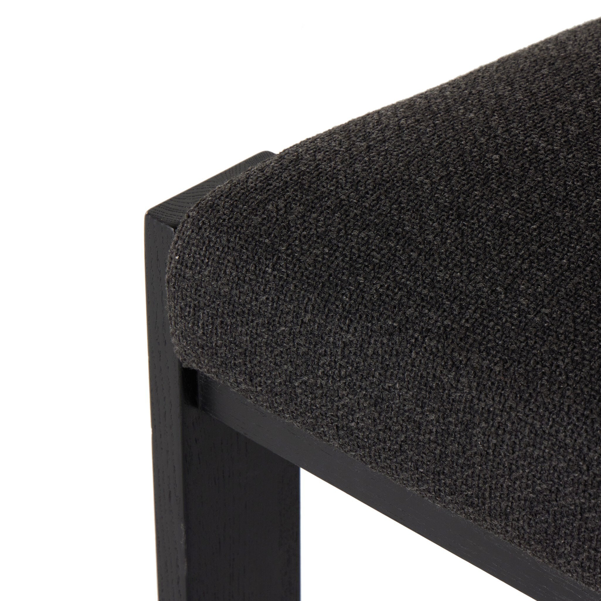 Four Hands Roxy Dining Chair — Gibson Black-Brushed Ebony Oak