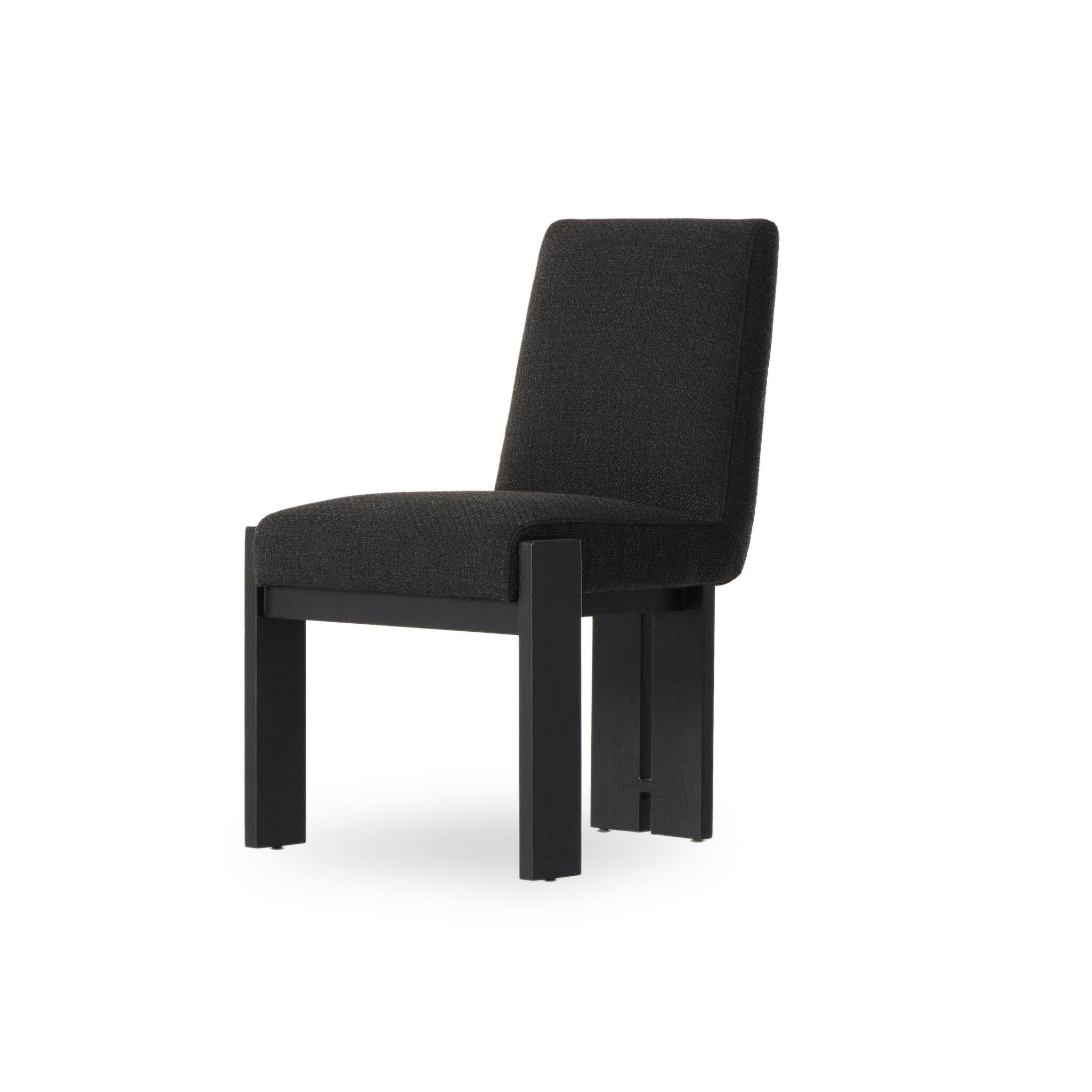 Four Hands Roxy Dining Chair — Gibson Black-Brushed Ebony Oak