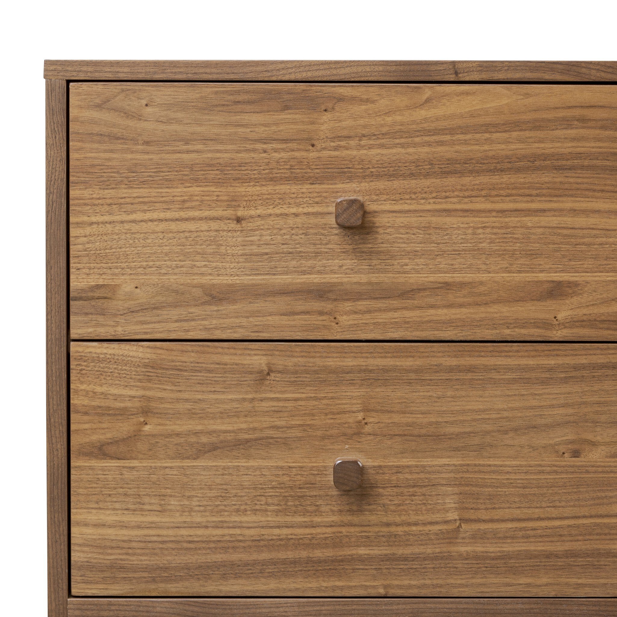 Four Hands Arturo Media Console — Natural Walnut-Natural Walnut Veneer