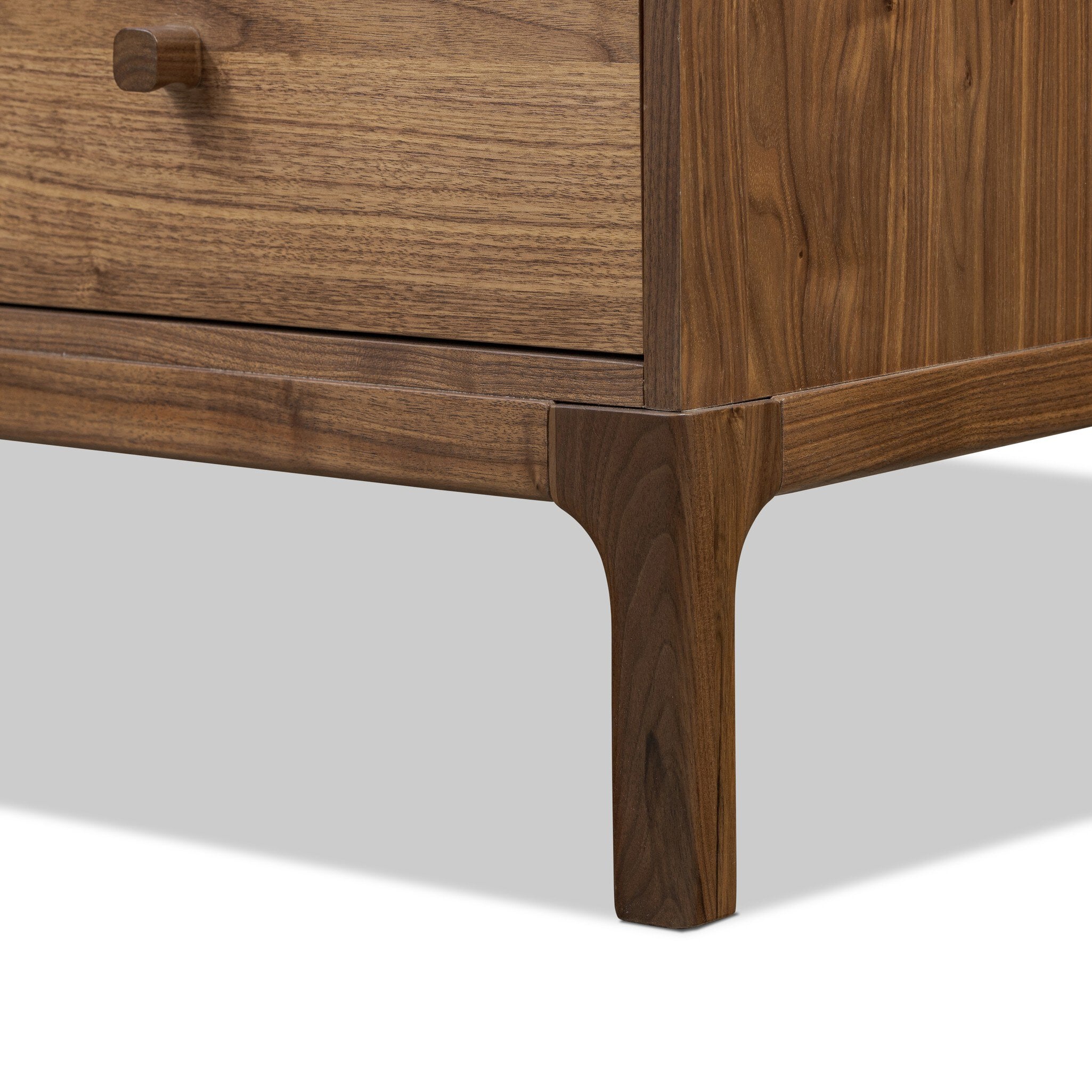 Four Hands Arturo Media Console — Natural Walnut-Natural Walnut Veneer