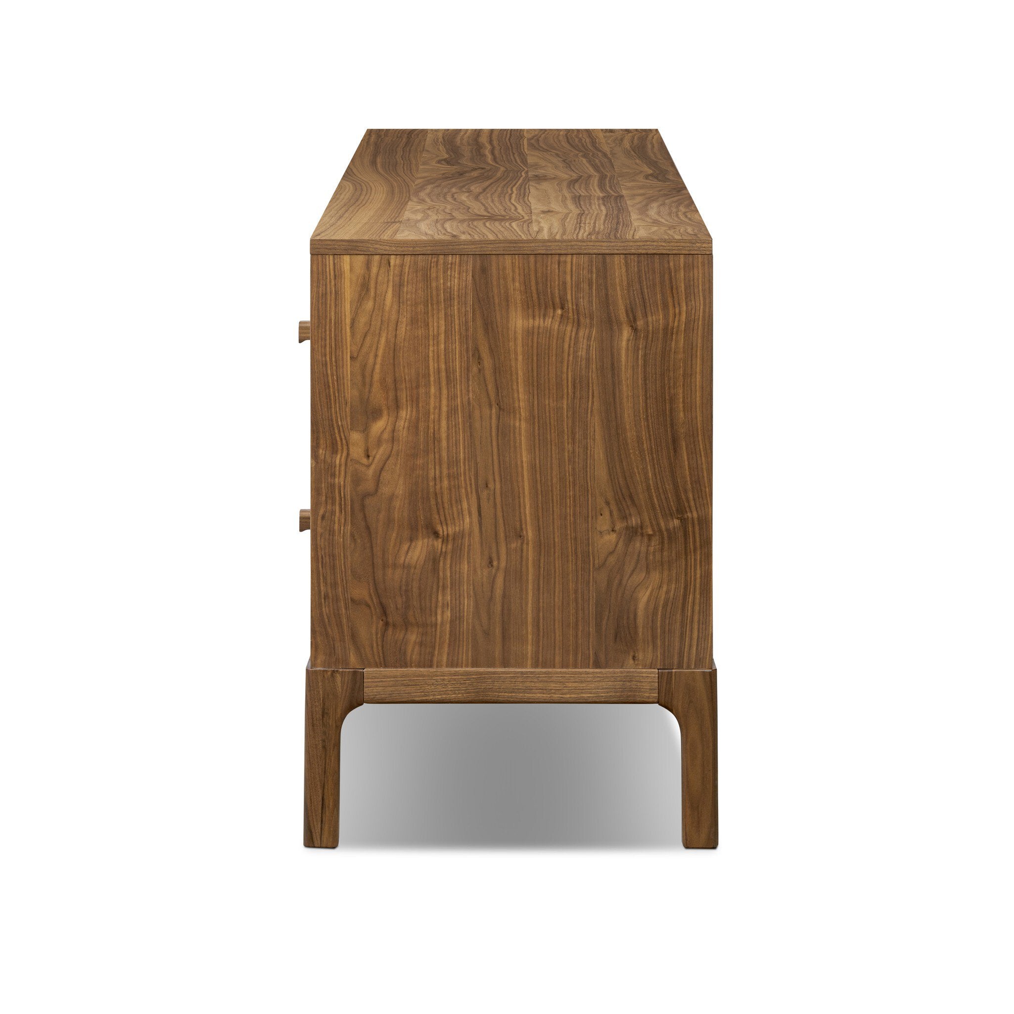 Four Hands Arturo Media Console — Natural Walnut-Natural Walnut Veneer