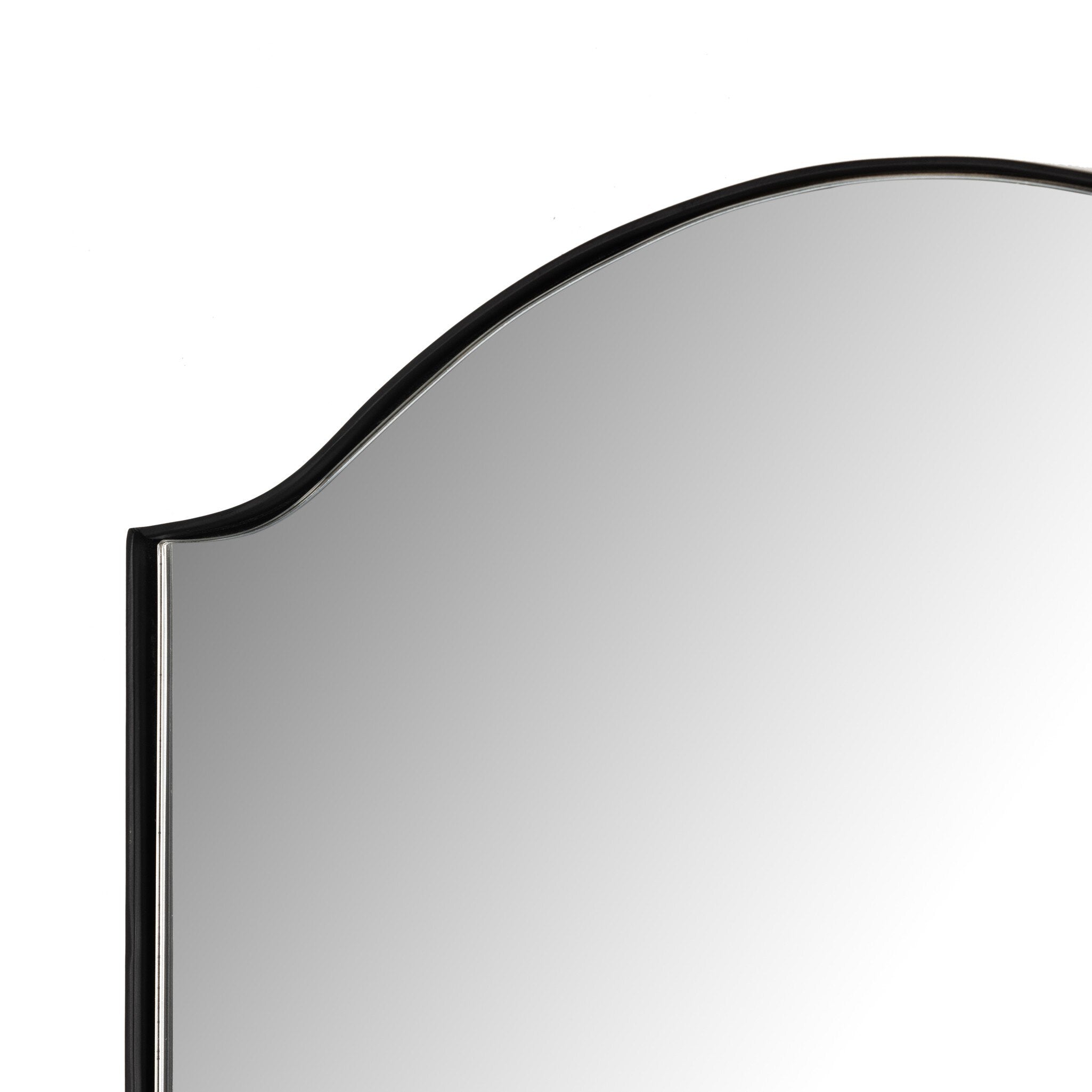 Four Hands Jacques Small Mirror — Gunmetal-Mirror