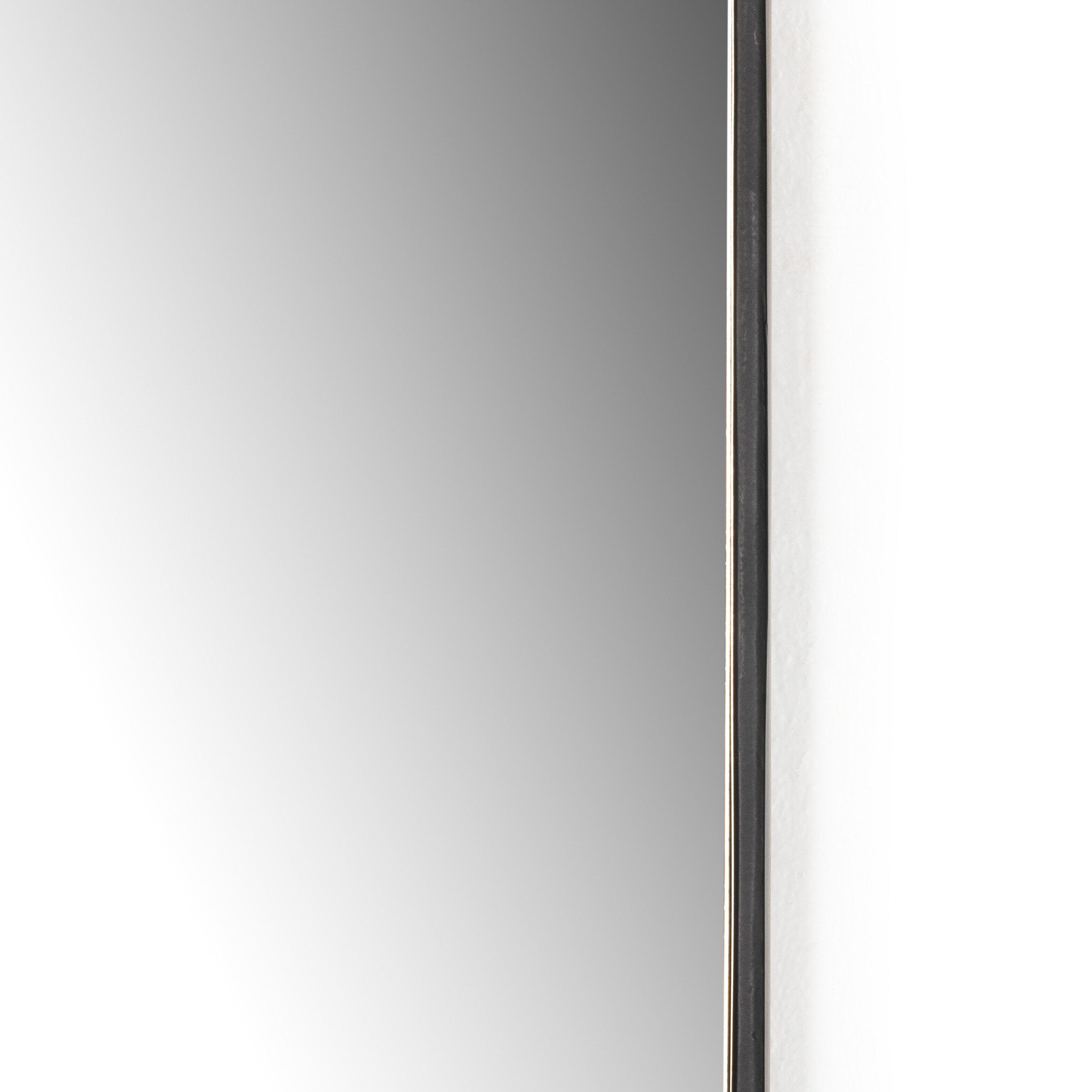 Four Hands Jacques Small Mirror — Gunmetal-Mirror