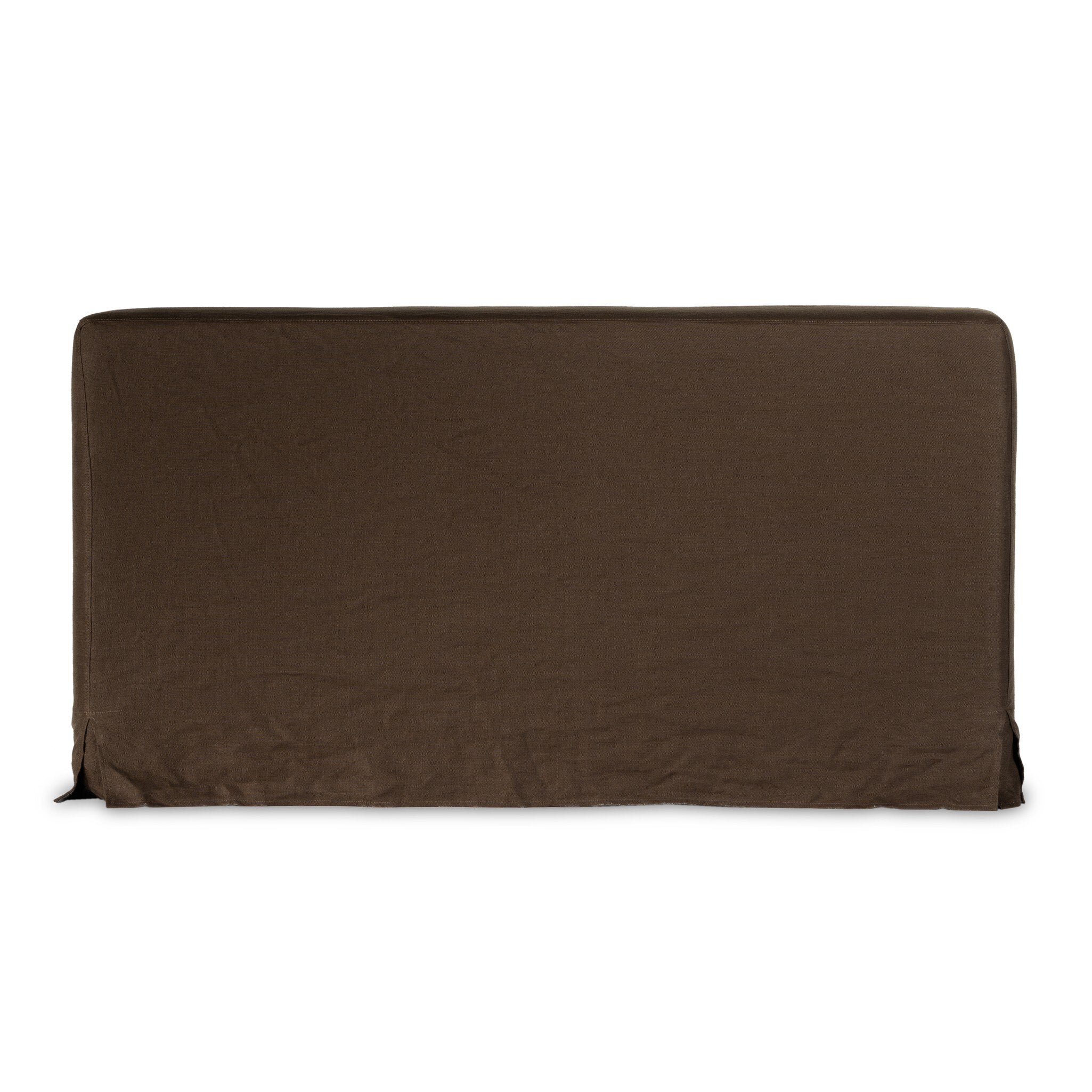 Four Hands Aidan Slipcover Bed — Brussels Coffee-Queen