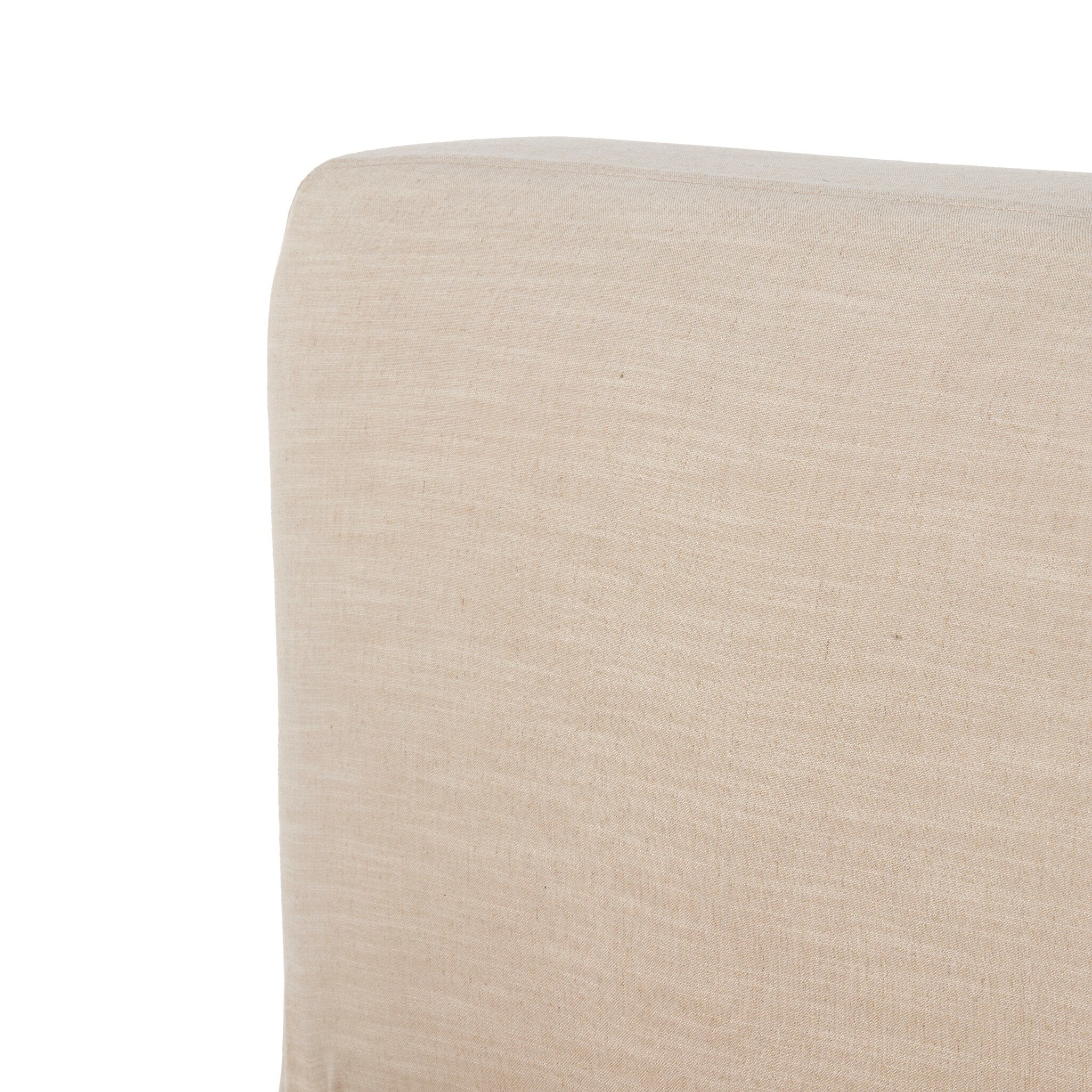 Four Hands Aidan Slipcover Bed — Savoy Parchment-King