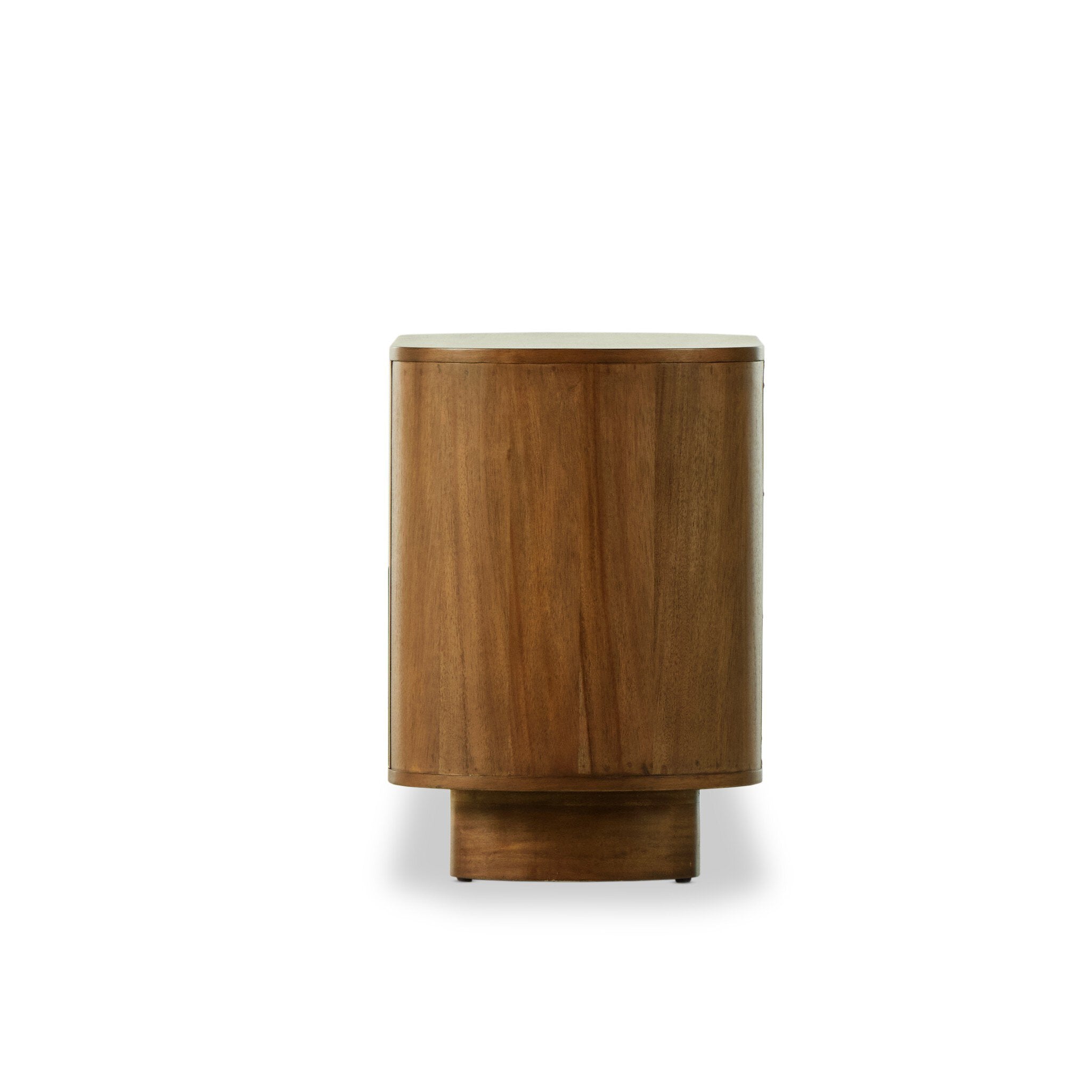 Four Hands Paden Nightstand — Seasoned Brown Acacia-Seasoned Brown Acacia Solid