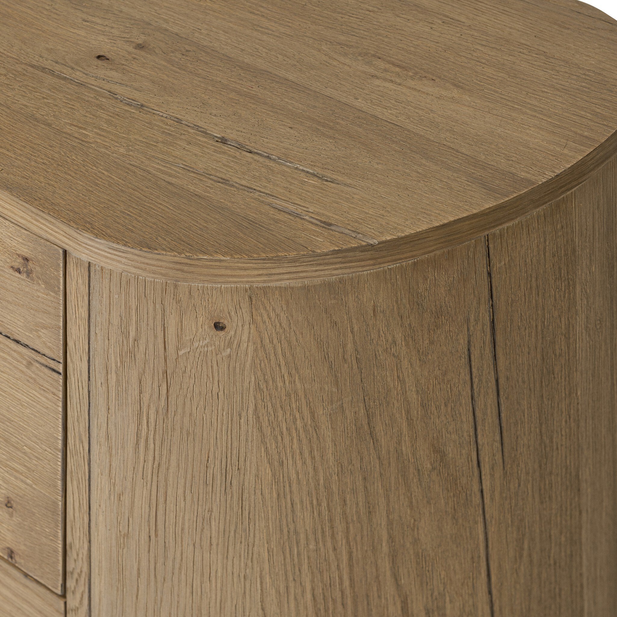 Four Hands Paden Nightstand — Worn Oak-Worn Oak Veneer