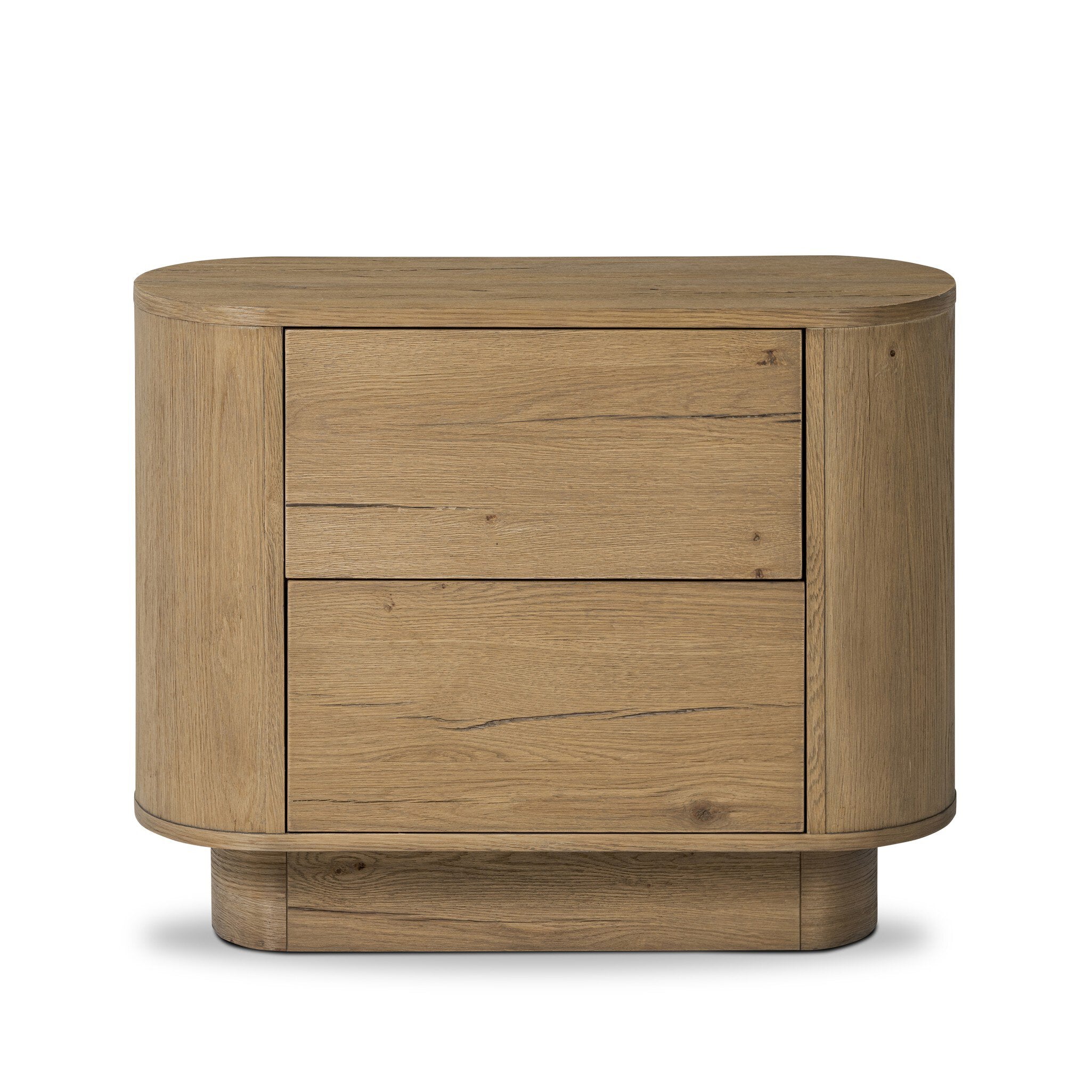 Four Hands Paden Nightstand — Worn Oak-Worn Oak Veneer