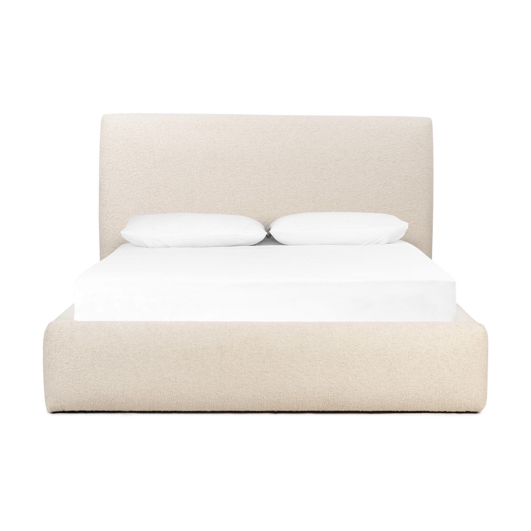 Four Hands Quincy Bed — Lisbon Cream-Black-King