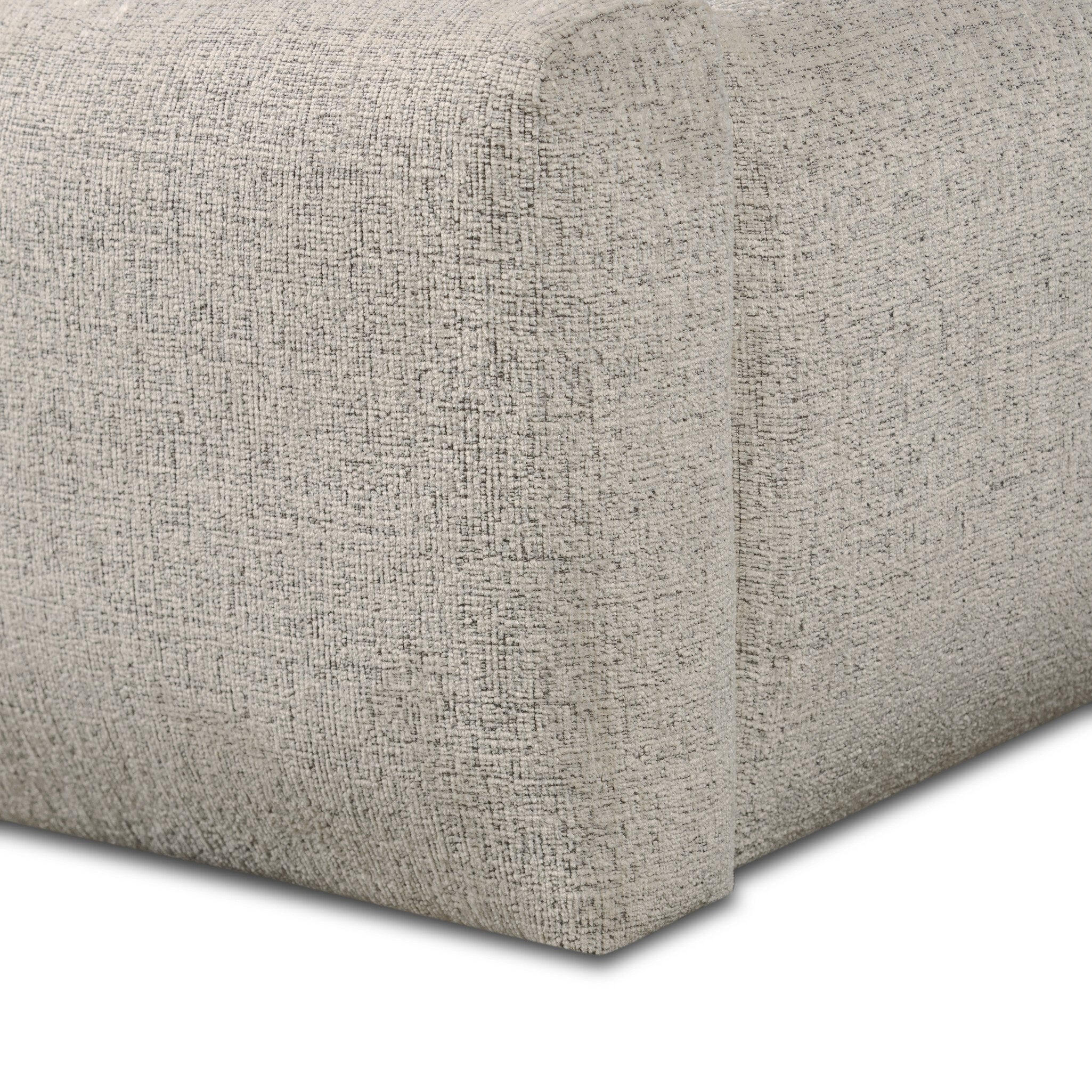 Four Hands Quincy Bed — Plushtone Linen-Black-King