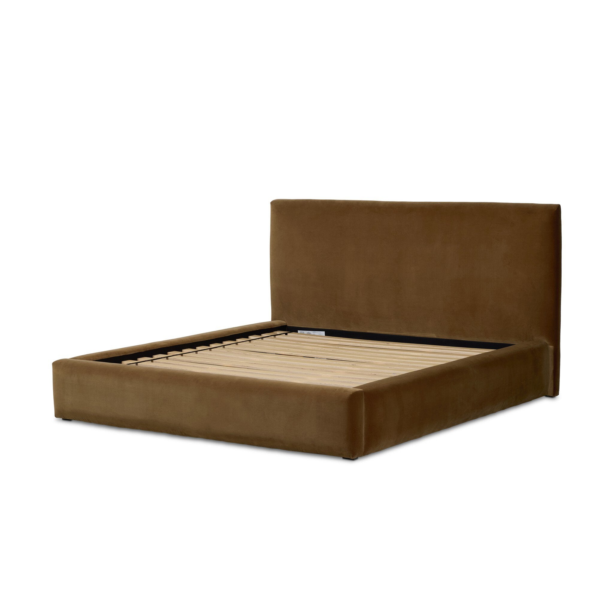 Four Hands Quincy Bed — Surrey Ochre-Black-Queen