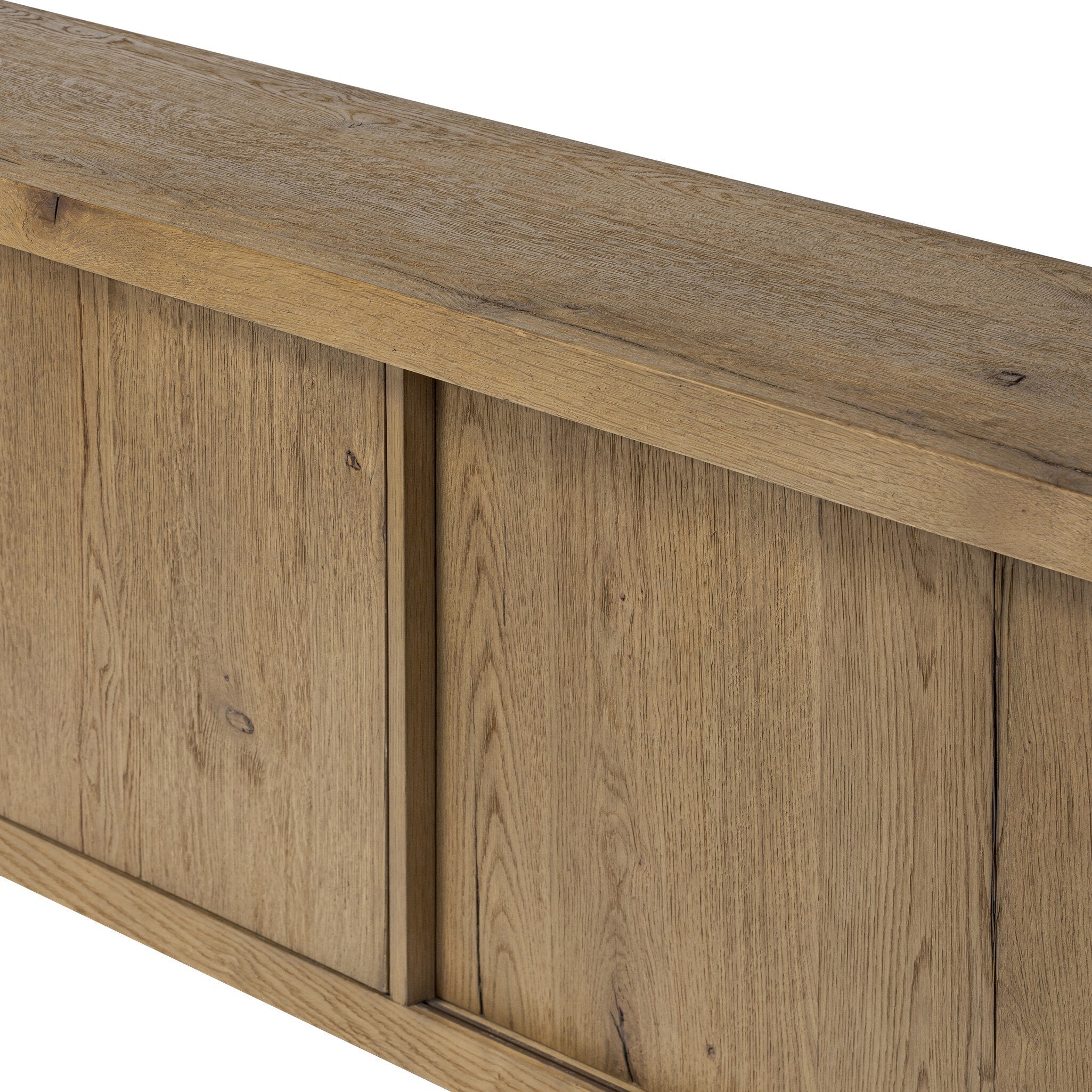 Four Hands Laredo Media Console — Worn Oak Veneer-Worn Oak