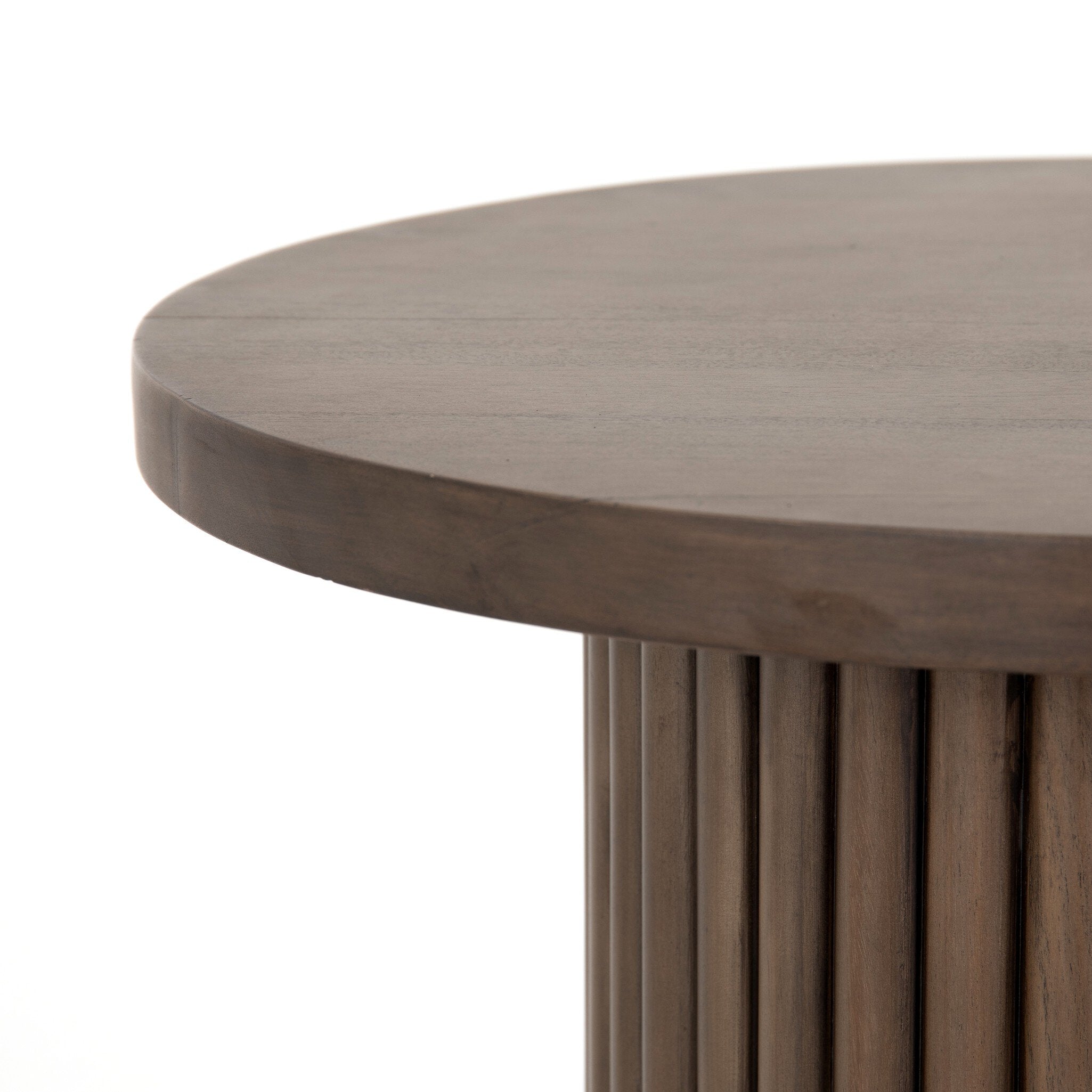 Four Hands Rutherford End Table — Reclaimed Ashen Brown