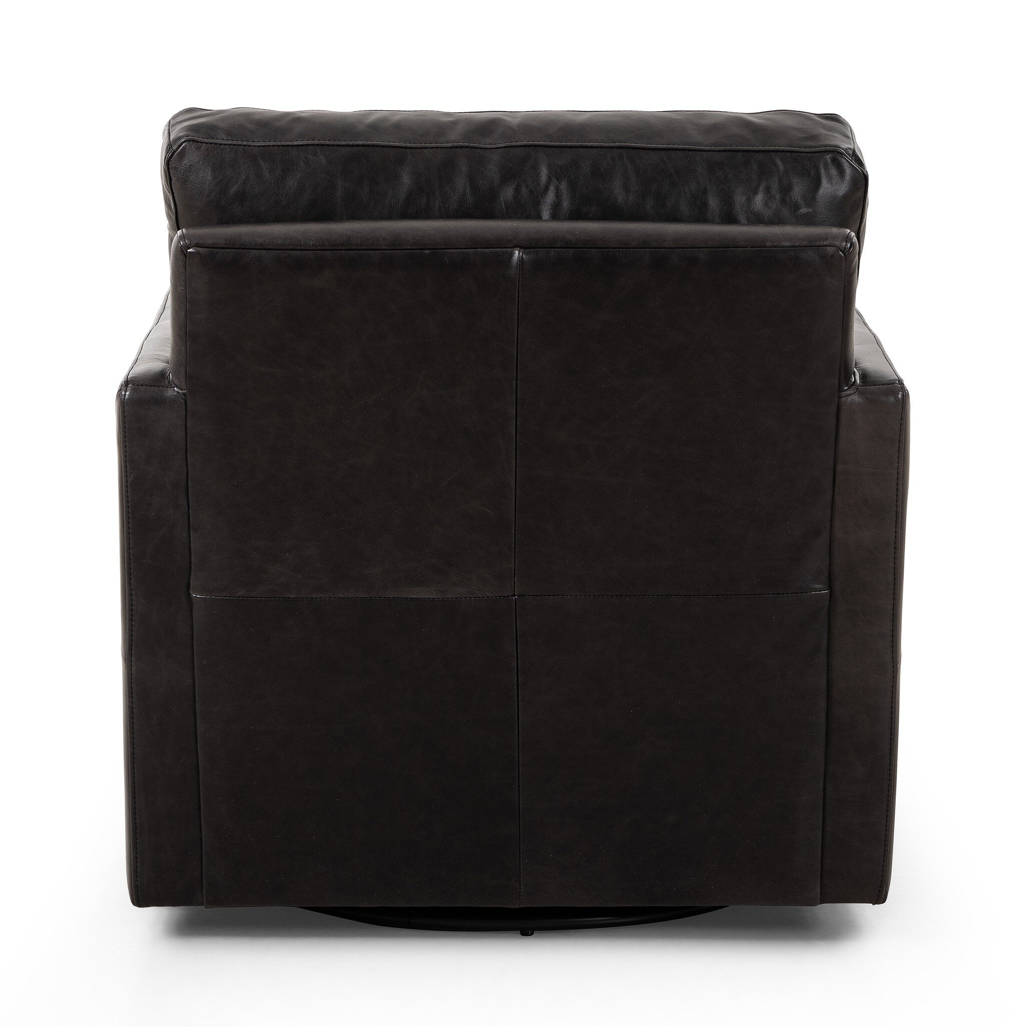 Four Hands Olson Swivel Chair — Sonoma Black