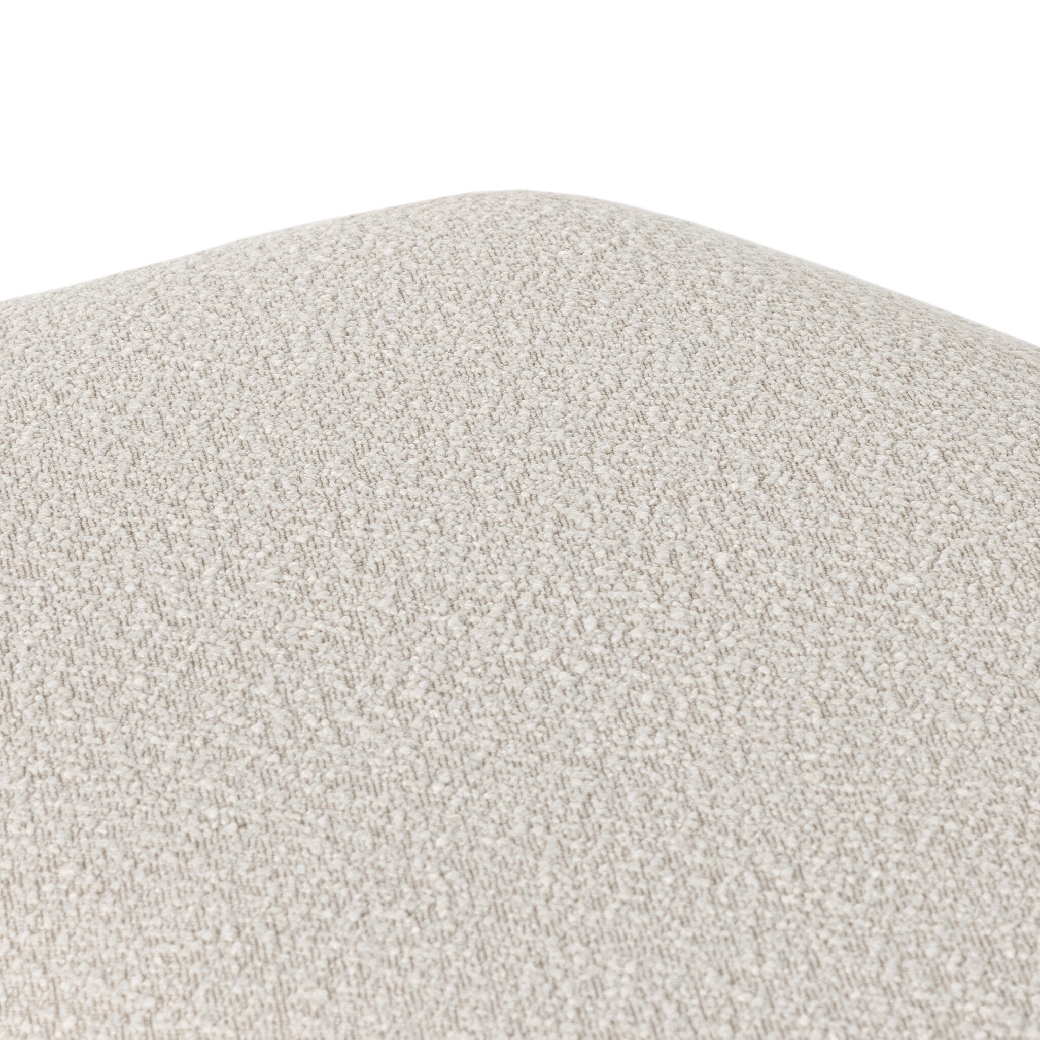 Four Hands Sinclair Cocktail Ottoman — Knoll Natural-Distressed Natural