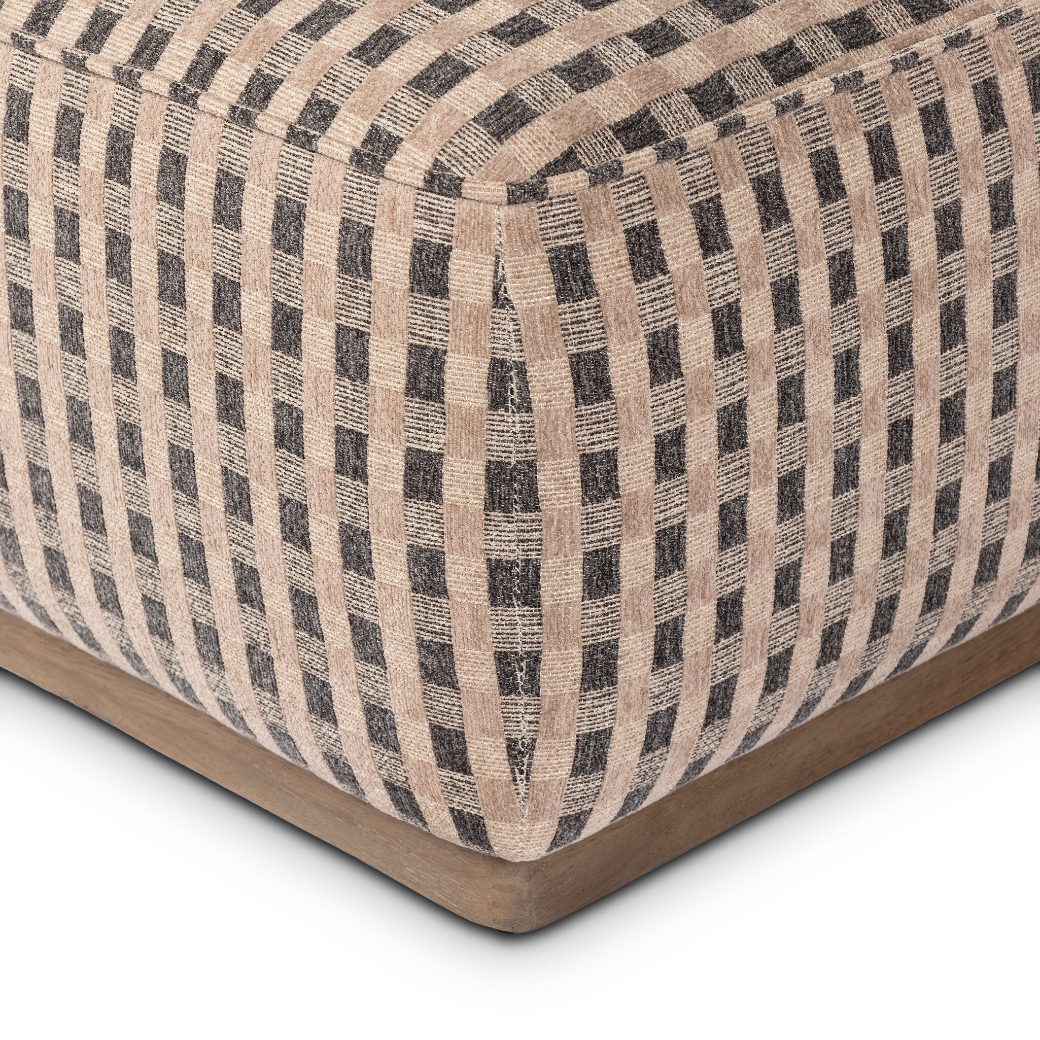 Four Hands Sinclair Cocktail Ottoman — Firefinch Fawn-Distressed Natural
