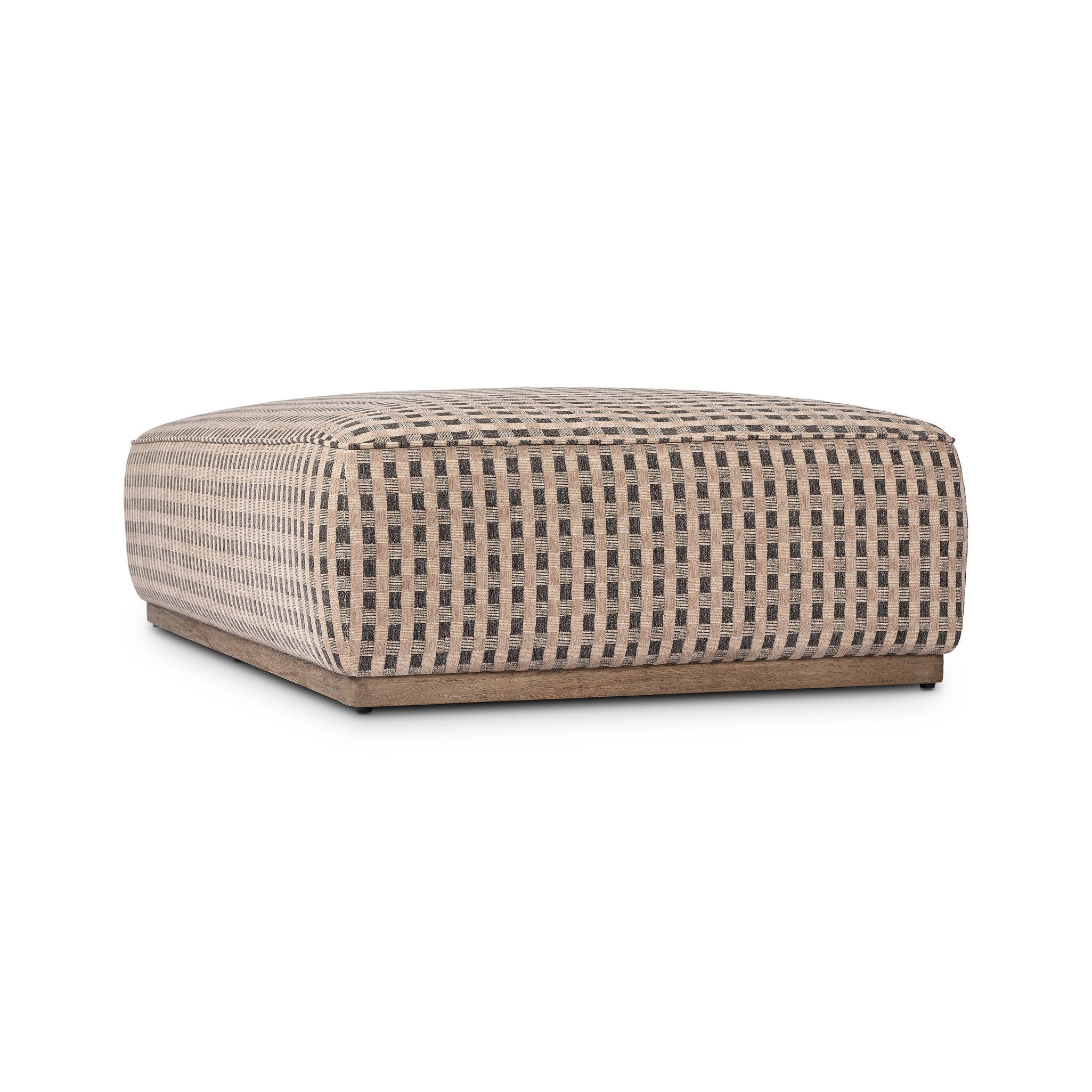 Four Hands Sinclair Cocktail Ottoman — Firefinch Fawn-Distressed Natural