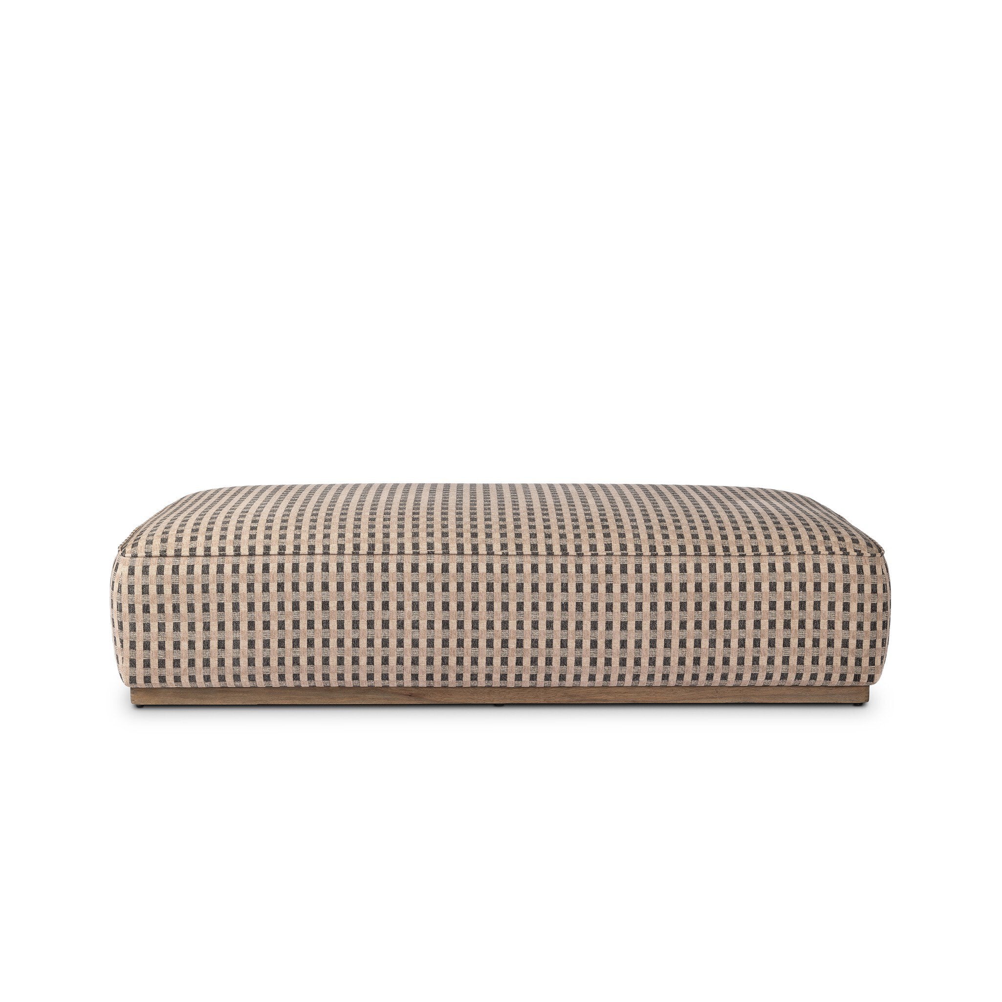 Four Hands Sinclair Cocktail Ottoman — Firefinch Fawn-Distressed Natural