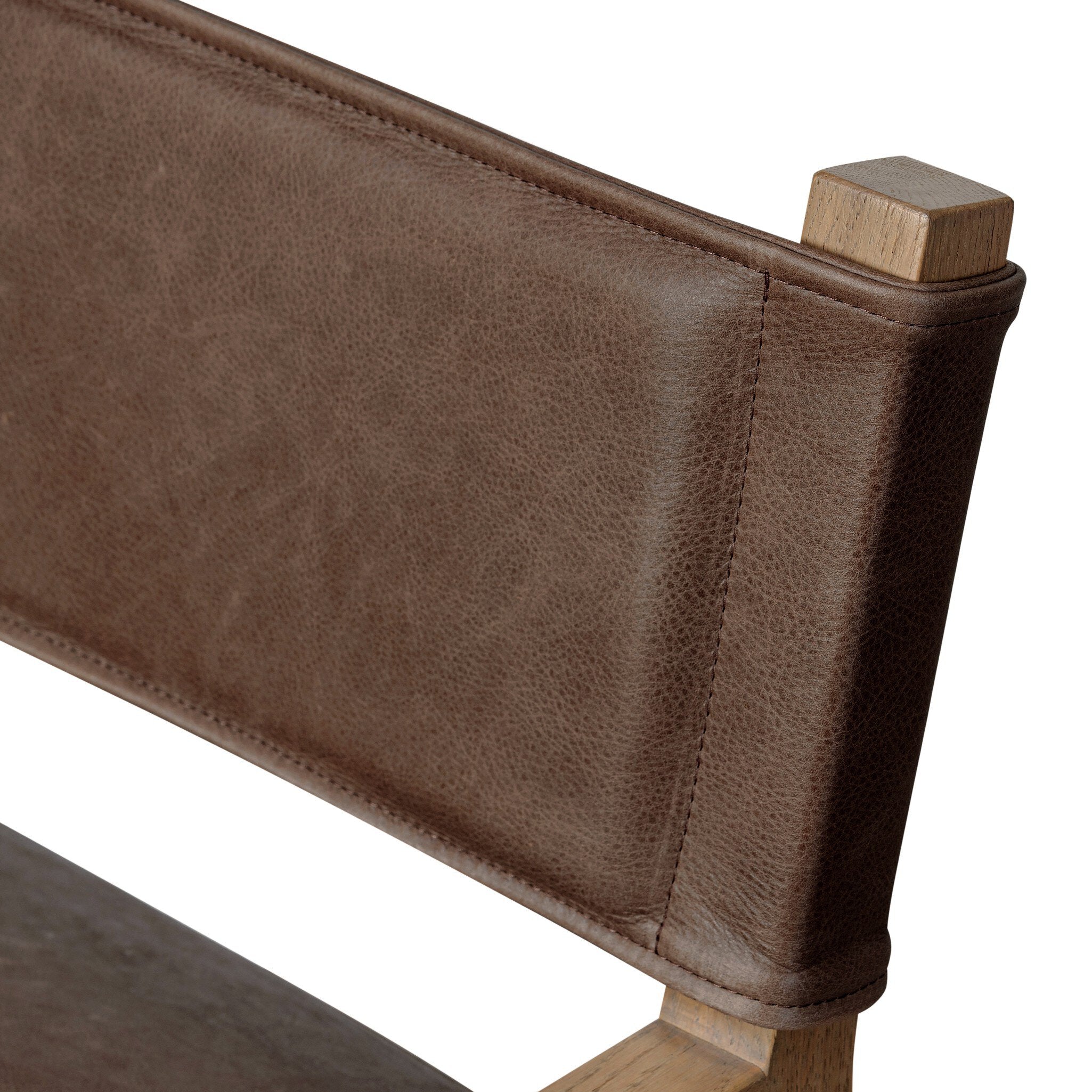 Four Hands Ferris Dining Armchair — Palermo Cigar-Light Oak
